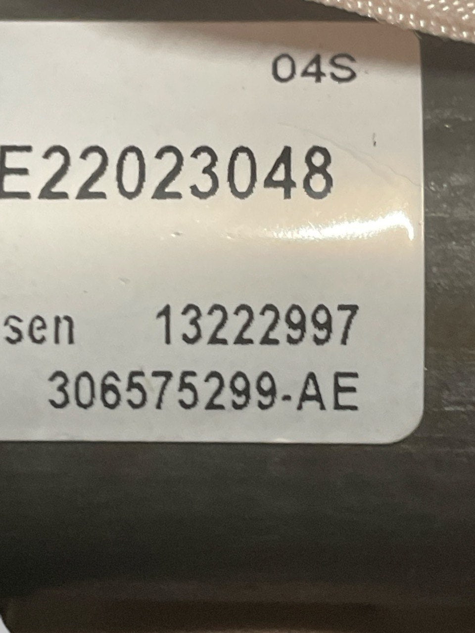 Airbag a tendina laterale destro dx Opel Insignia A (2008 - 2017) cod:13222997 - F&P CRASH SRLS - Ricambi Usati