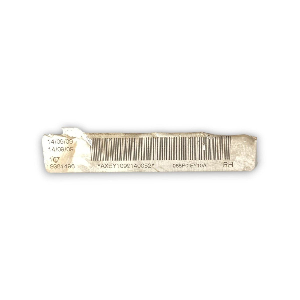 Airbag a tendina laterale destro nissan qashqai j10 cod . 985p0ey10a (2006 > 2014) - F&P CRASH SRL - Ricambi Usati