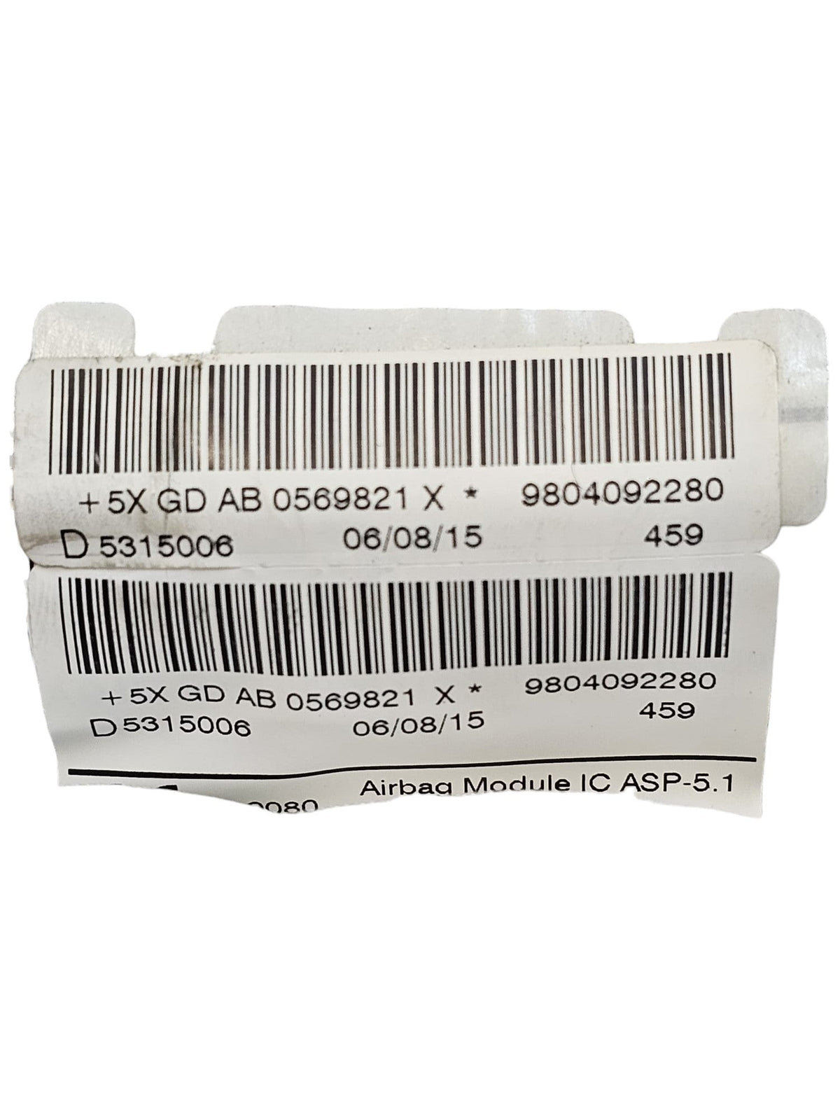 Airbag a Tendina Laterale Destro Peugeot 208 I Cod:9804092280 (2012 - 2019) - F&P CRASH SRLS - Ricambi Usati