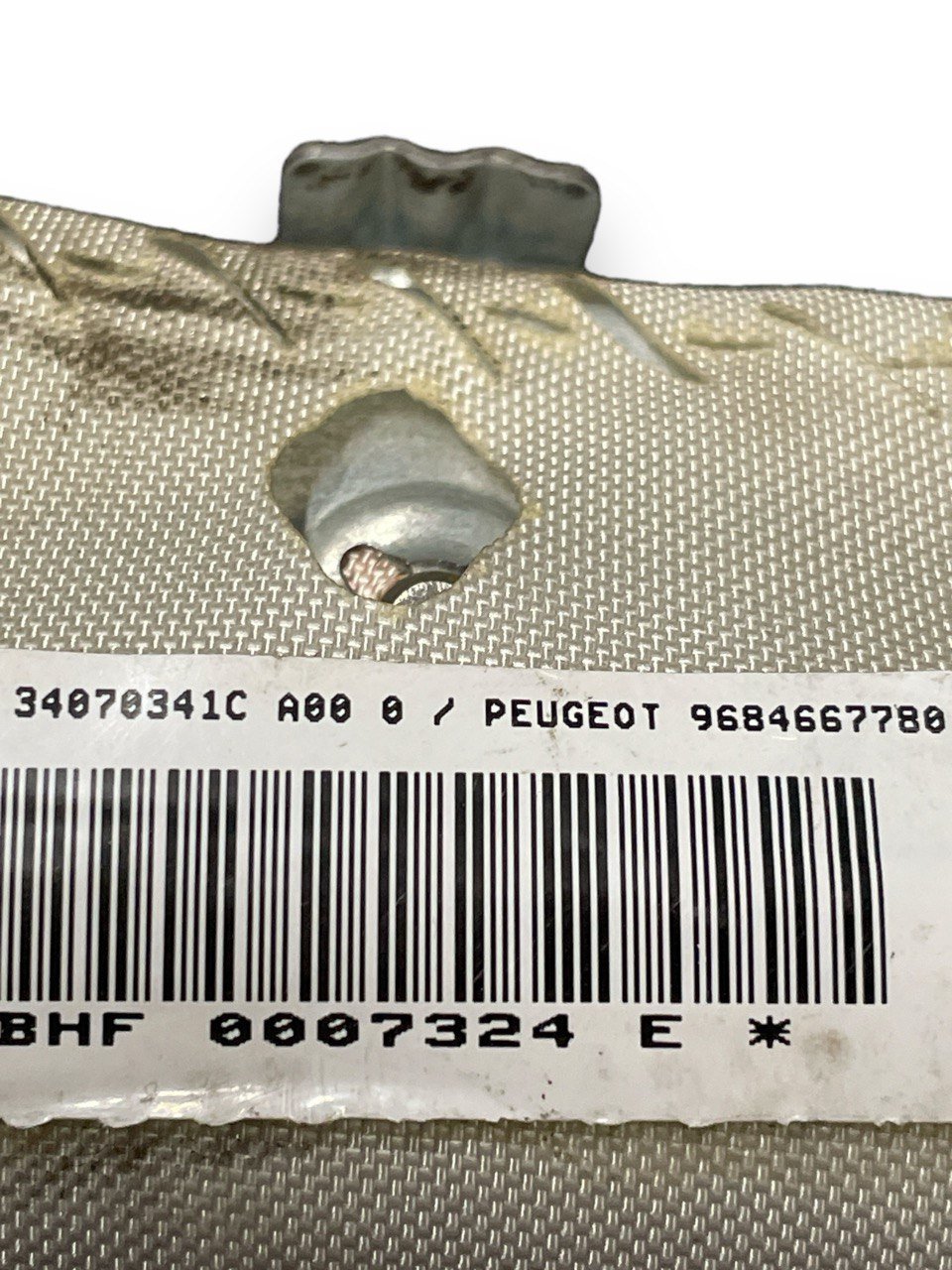 Airbag a Tendina laterale destro Peugeot 3008 cod:34070341c ( 2009 - 2016 ) - F&P CRASH SRLS - Ricambi Usati