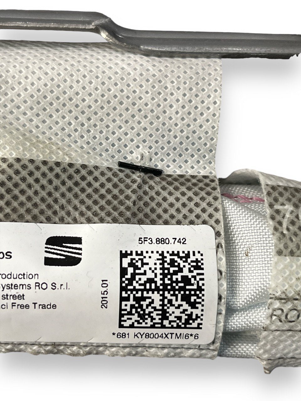 Airbag a tendina laterale destro Seat Leon 5F (2013 - 2019) cod.5F3880742 - F&P CRASH SRLS - Ricambi Usati