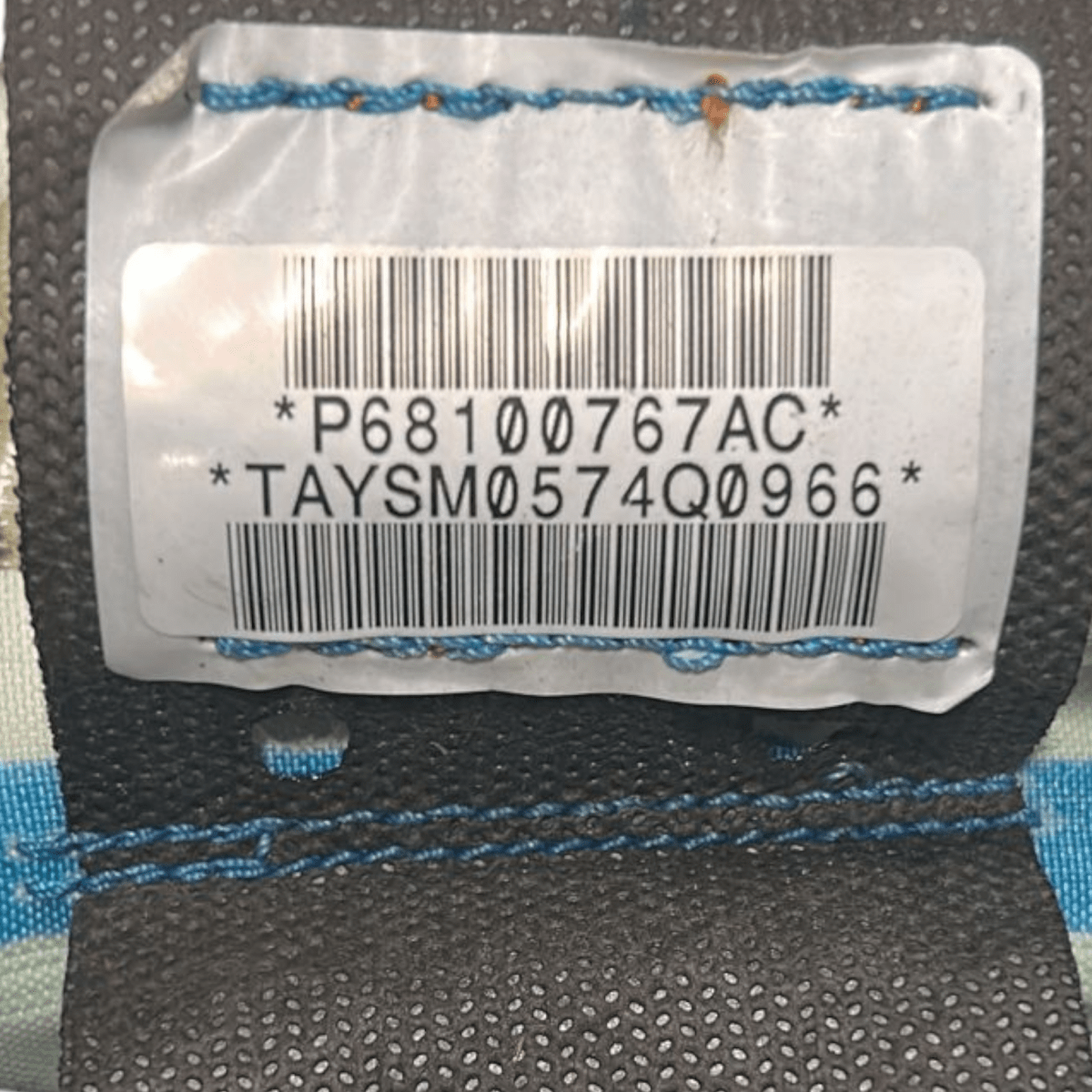 airbag a tendina laterale sinistra jeep cherokee kl cod:P68100767ac (2013 > 2023) - F&P CRASH SRL - Ricambi Usati