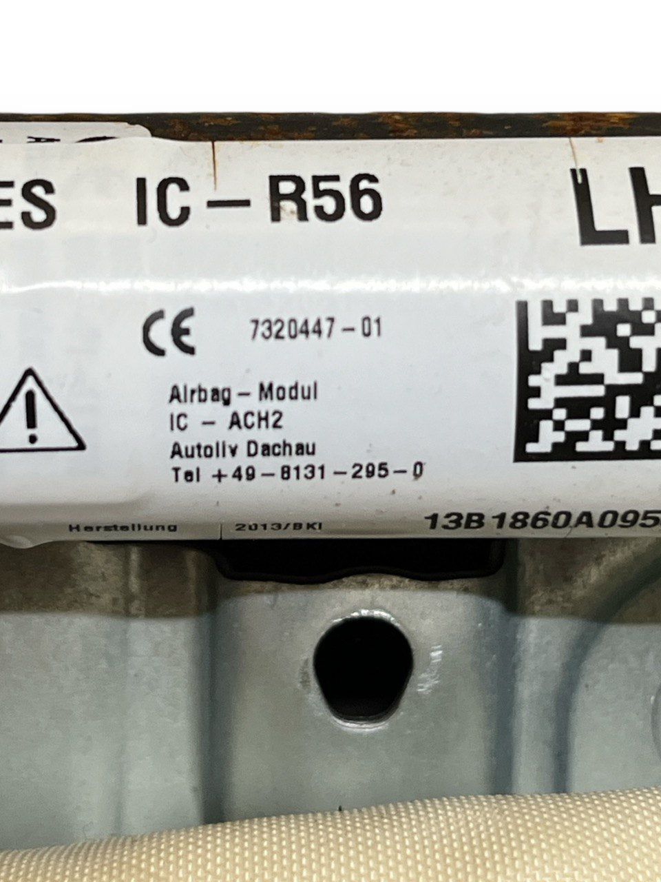 Airbag a tendina laterale sinistro Mini One R56 (2006 - 2013) cod.732044701 - F&P CRASH SRLS - Ricambi Usati