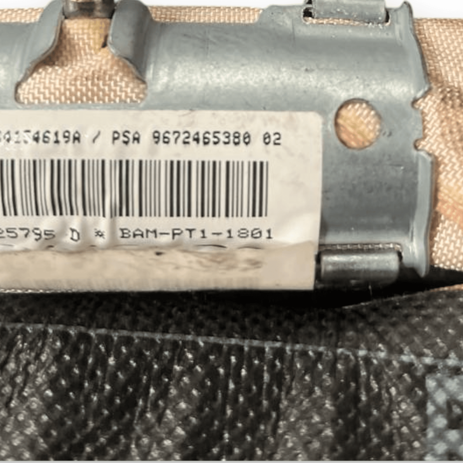 Airbag a Tendina laterale sinistro (sx) Citroen C3 II (2009 al 2016) cod: 9672465380 - F&P CRASH SRLS - Ricambi Usati