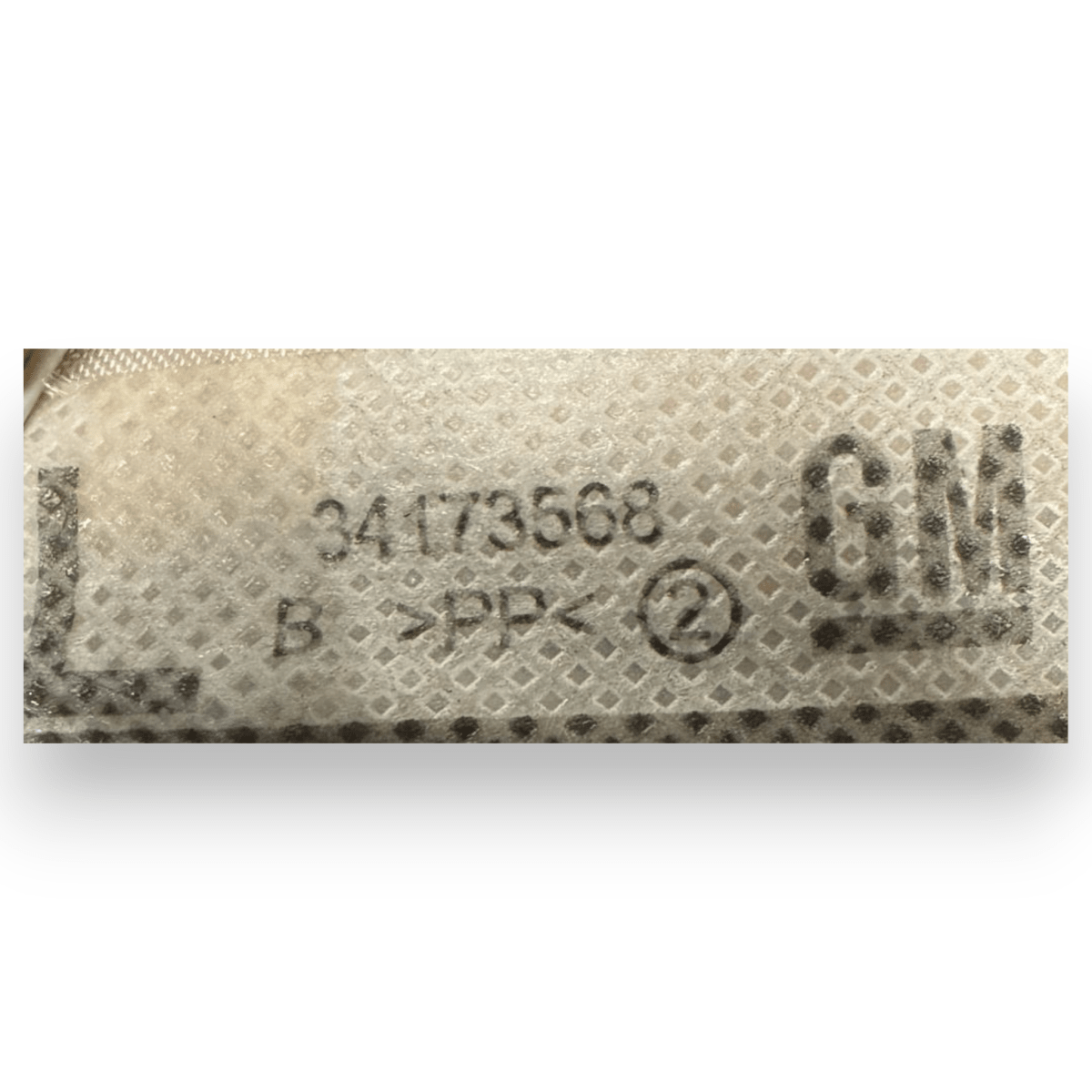 Airbag a tendina laterale sinistro (sx) Opel Adam cod.34173568 (2013 - 2019) - F&P CRASH SRL - Ricambi Usati