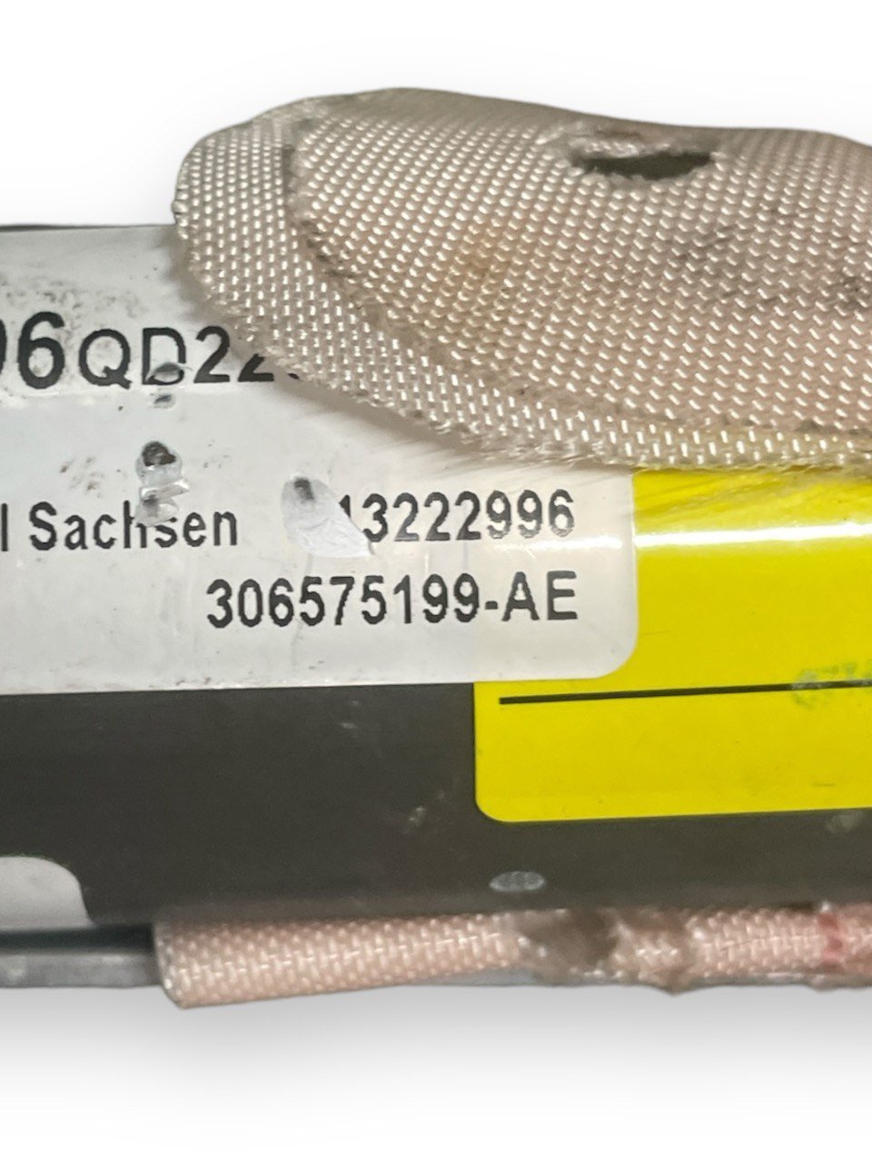 Airbag a tendina laterale sinistro sx Opel Insignia A (2008 - 2017) cod:13222996 - F&P CRASH SRLS - Ricambi Usati