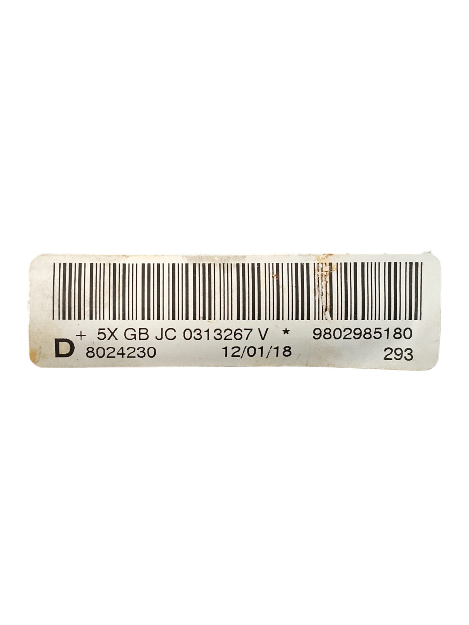 Airbag A Tendina Lato Destro Peugeot 508 I SW Cod:9802985180 (2010 - 2018) - F&P CRASH SRLS - Ricambi Usati