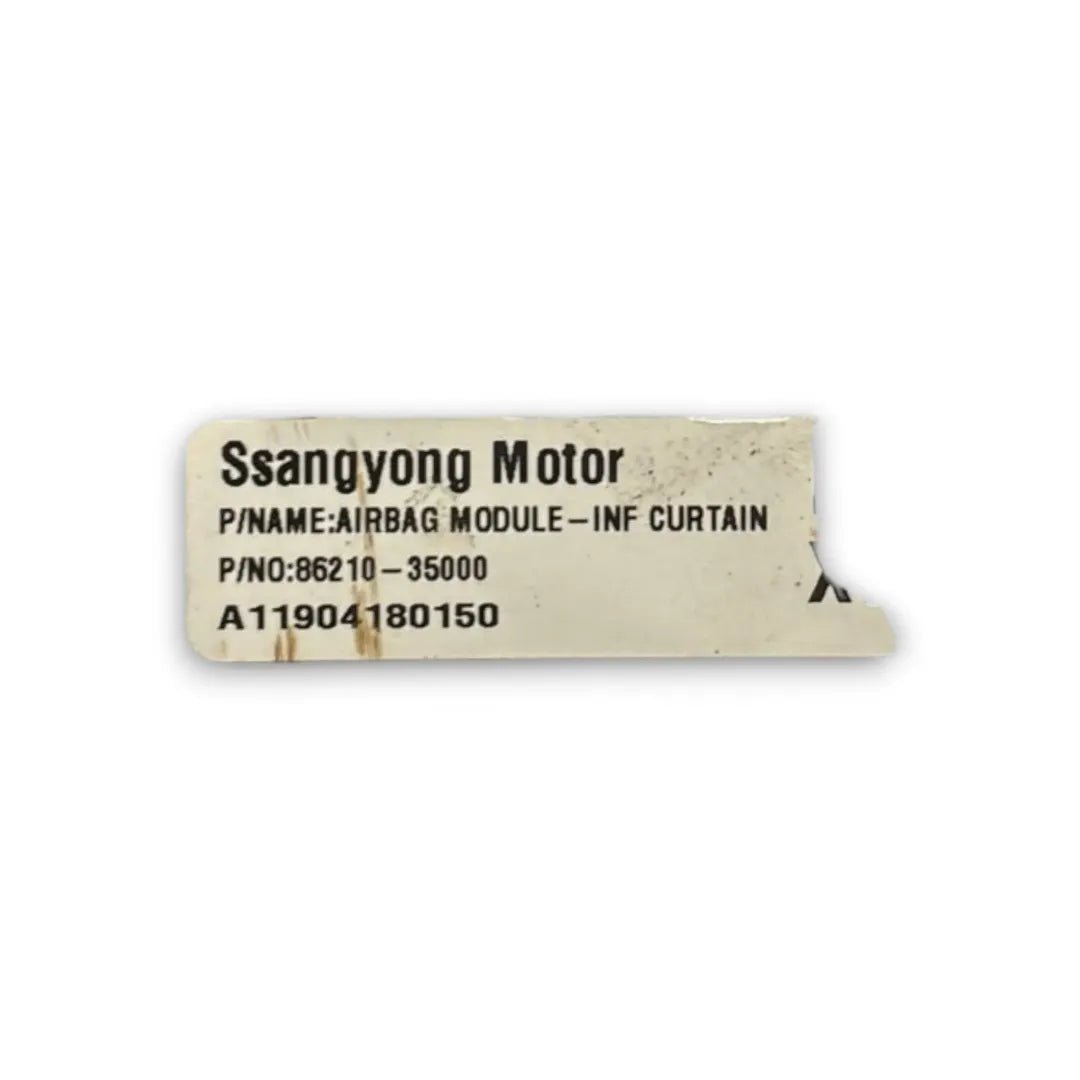 Dettaglio Airbag a tendina sinistro anteriore SsangYong Tivoli dal 2018 cod. 8621035000 - foto 2