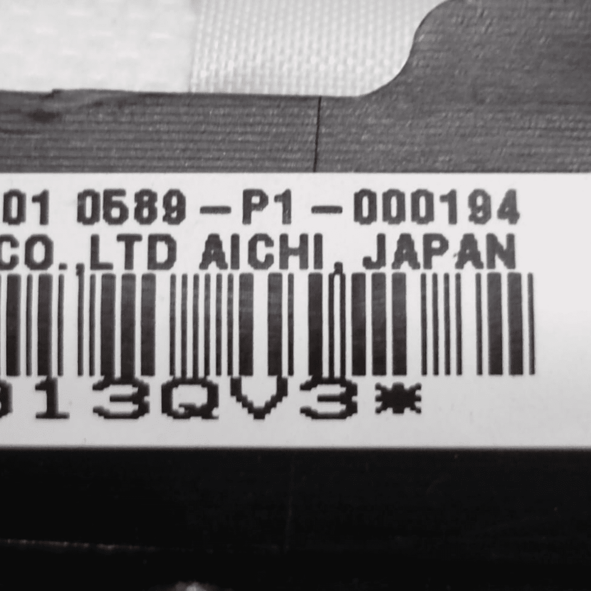 Airbag a tendina sinistro toyota auris (e180) cod: 0589p1000194 (2012 - 2018) - F&P CRASH SRL - Ricambi Usati