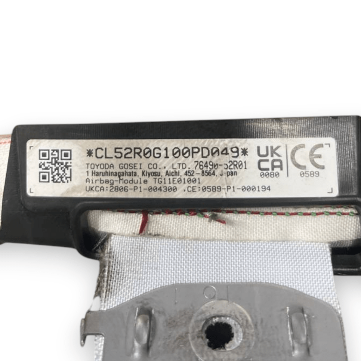 Airbag a Tendjna laterale sinistro (sx) Suzuki Swift VI (2017 al 2023) cod: 76490 - 52R01 - F&P CRASH SRLS - Ricambi Usati