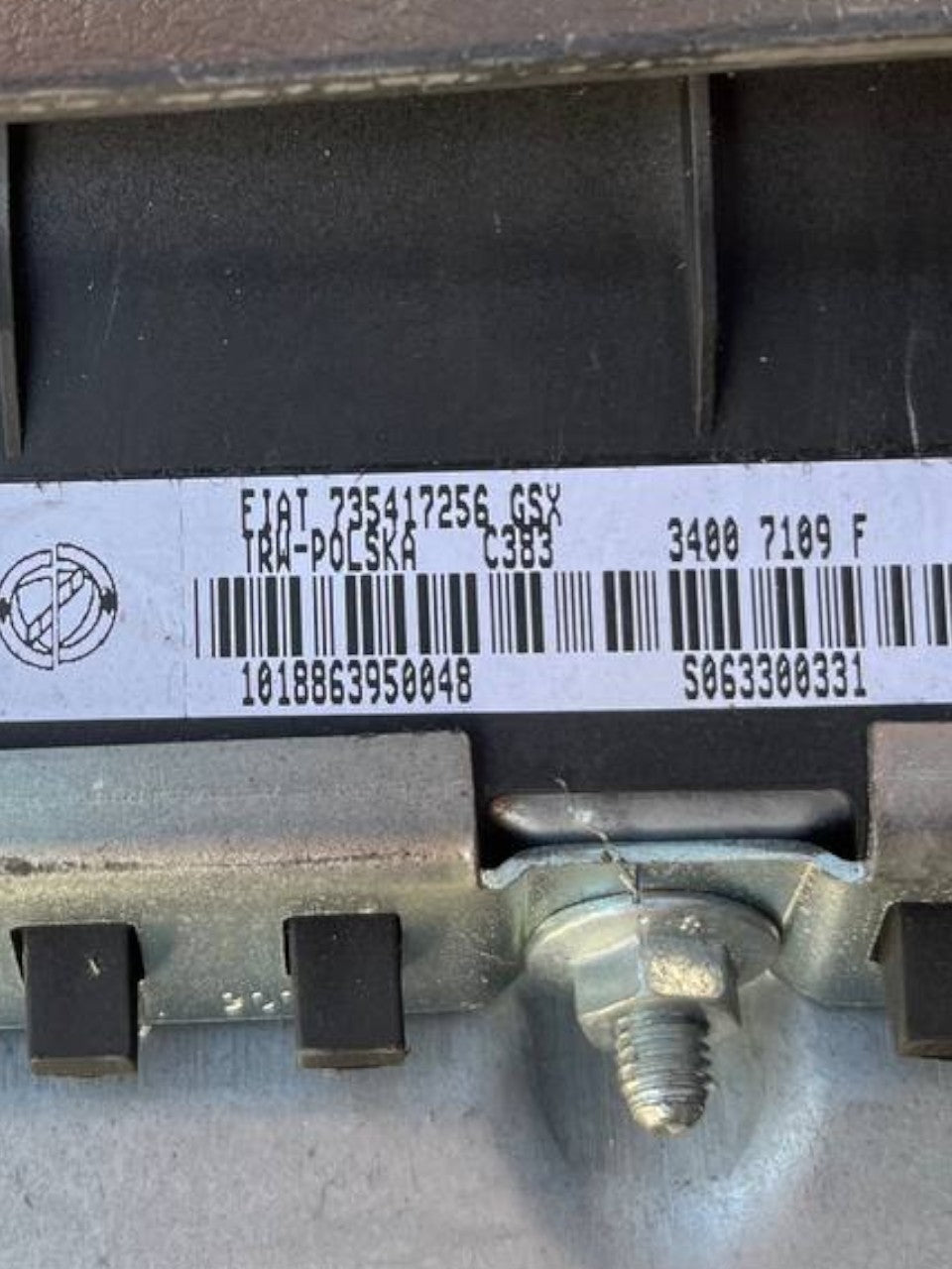 Airbag Cruscotto lato Passeggero Fiat Panda 169 (2003>) cod: 735417256 - F&P CRASH SRLS - Ricambi Usati