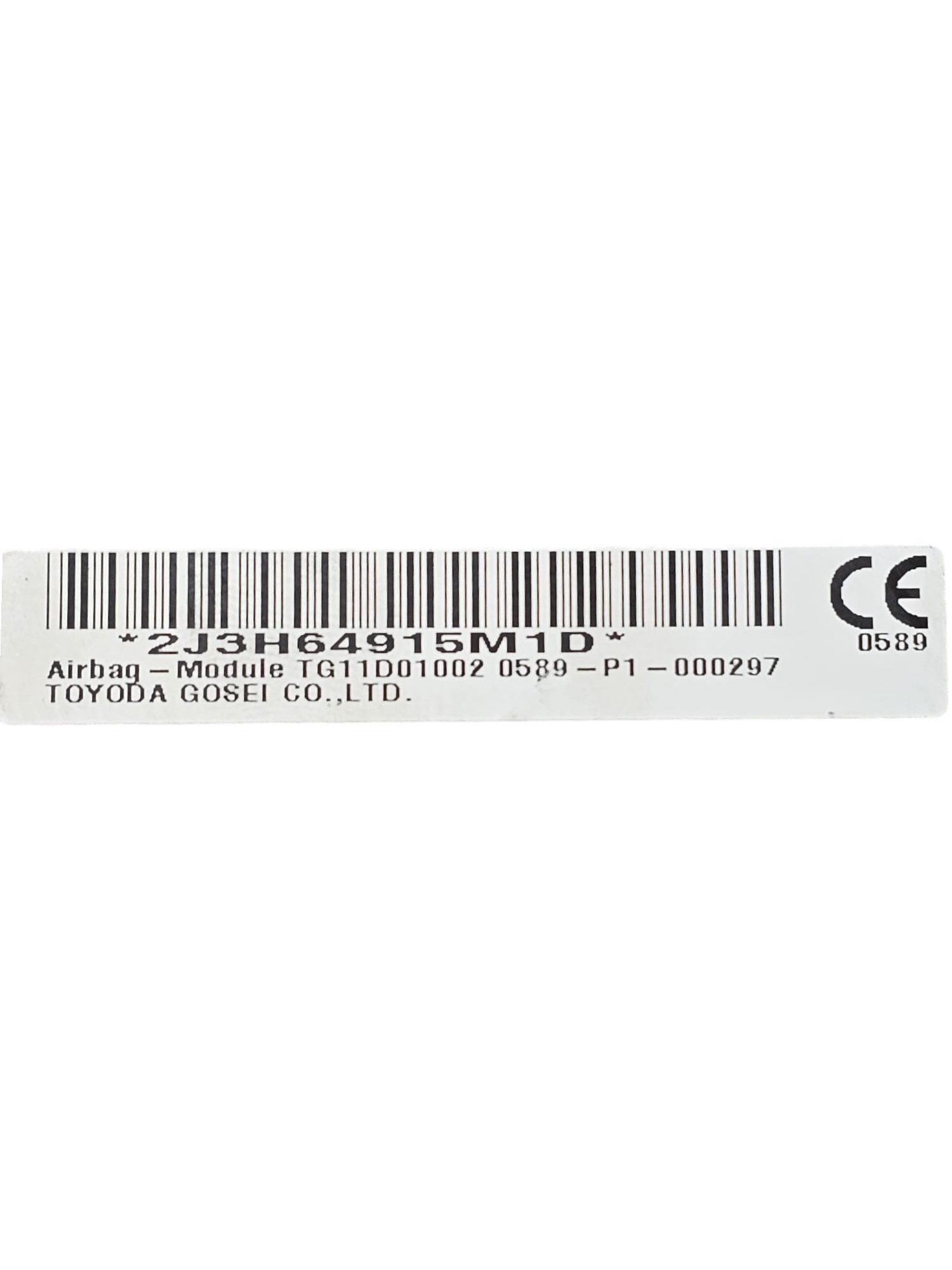 Airbag Ginocchia Toyota Auris E180 (2012 - 2018) Cod:TG11D01002 - F&P CRASH SRLS - Ricambi Usati