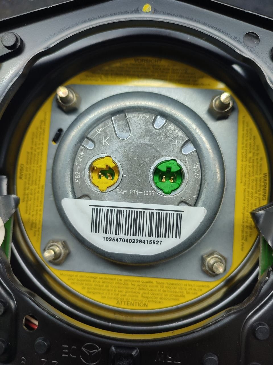 Airbag guidatore Mercedes classe E ( w211 - 2008 ) - F&P CRASH SRLS - Ricambi Usati