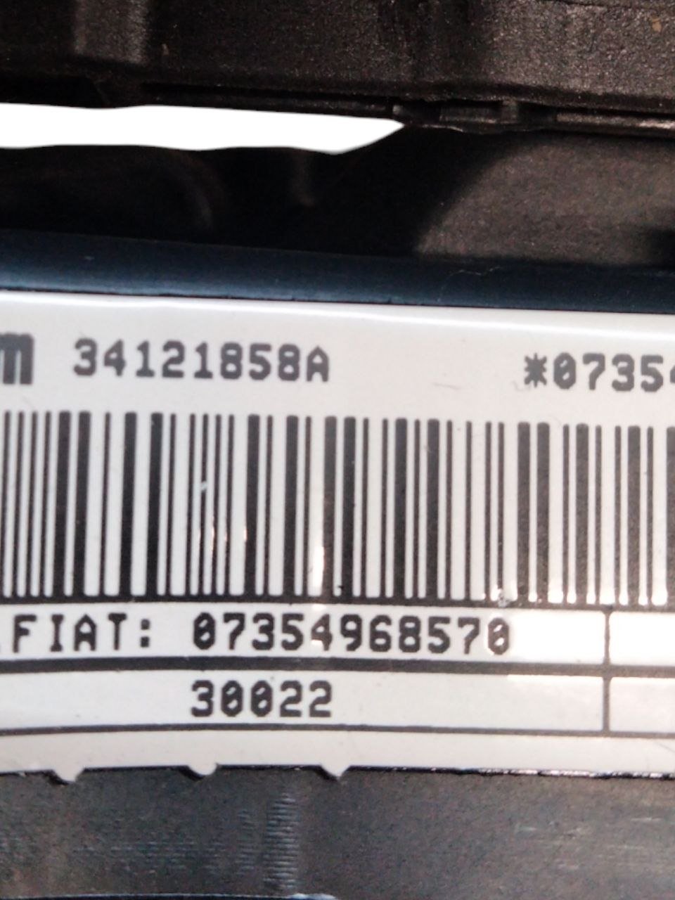 Airbag Guidatore Volante Fiat Doblò Cargo ( 2012> ) cod.07354968570 - F&P CRASH SRLS - Ricambi Usati