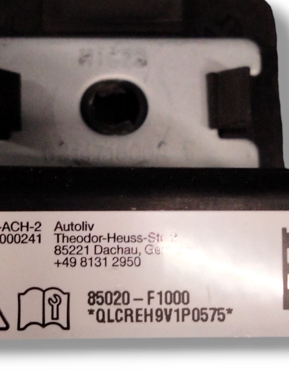 Airbag Laterale a Tendina destro(dx) Kia sportage ( 2010-2016) cod.85020F1000 - F&P CRASH SRLS - Ricambi Usati