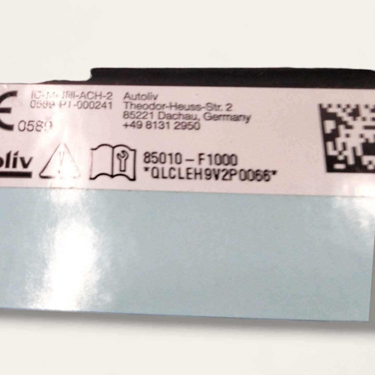 Airbag Laterale a Tendina sinistro (sx) Kia sportage ( 2010-2016) cod.85010F1000 - F&P CRASH SRLS - Ricambi Usati