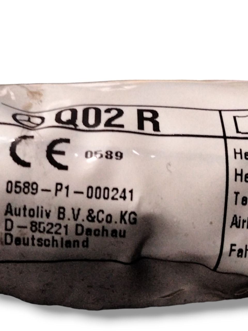 Airbag Laterale a Tendina sinistro (sx) Mercedes-Benz Classe E w212 ( 2009 - 2016 ) cod.0589P1000241 - F&P CRASH SRLS - Ricambi Usati