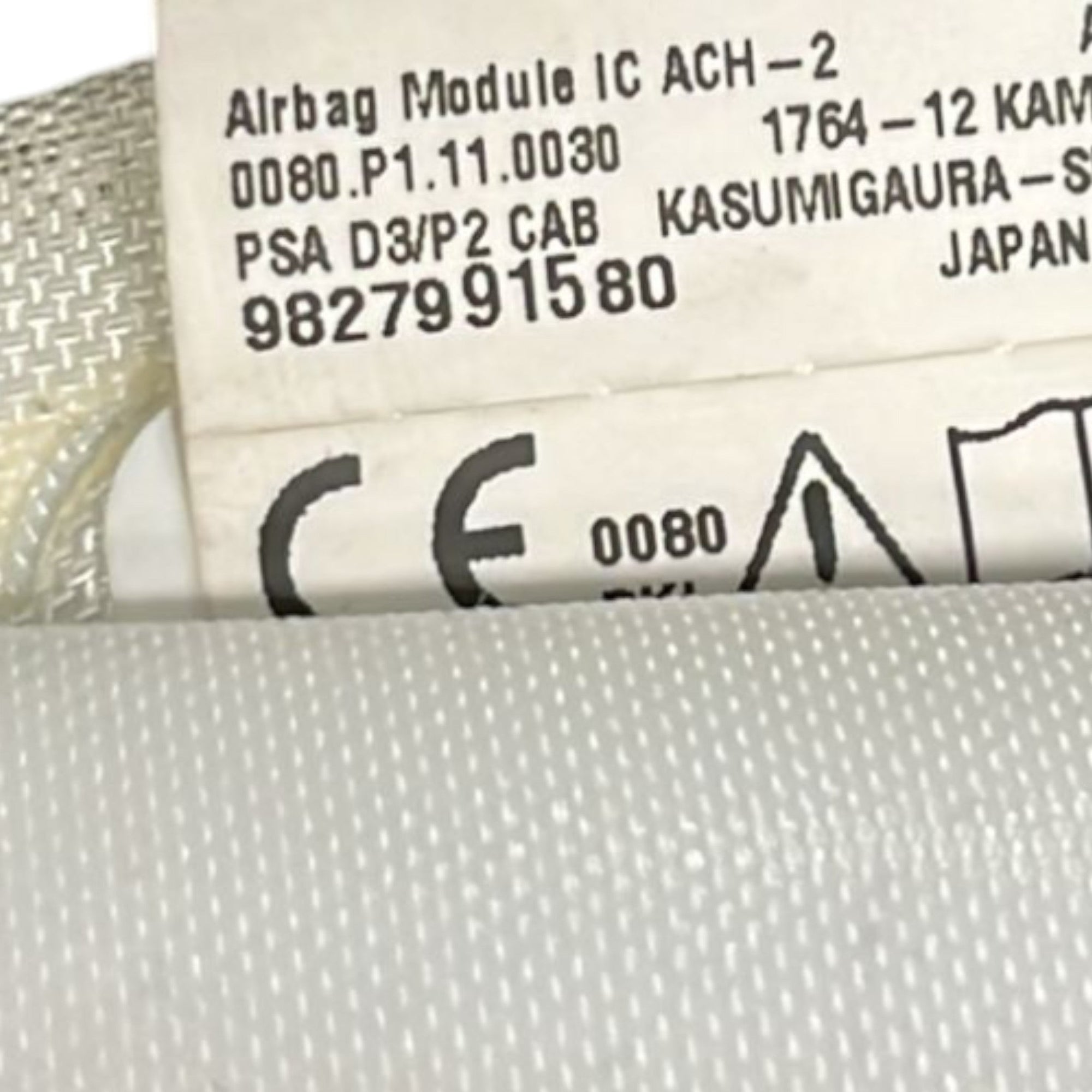 AirBag Laterale Destro A Tendina Opel Corsa F cod:9827991580 (2019 >) - F&P CRASH SRLS - Ricambi Usati