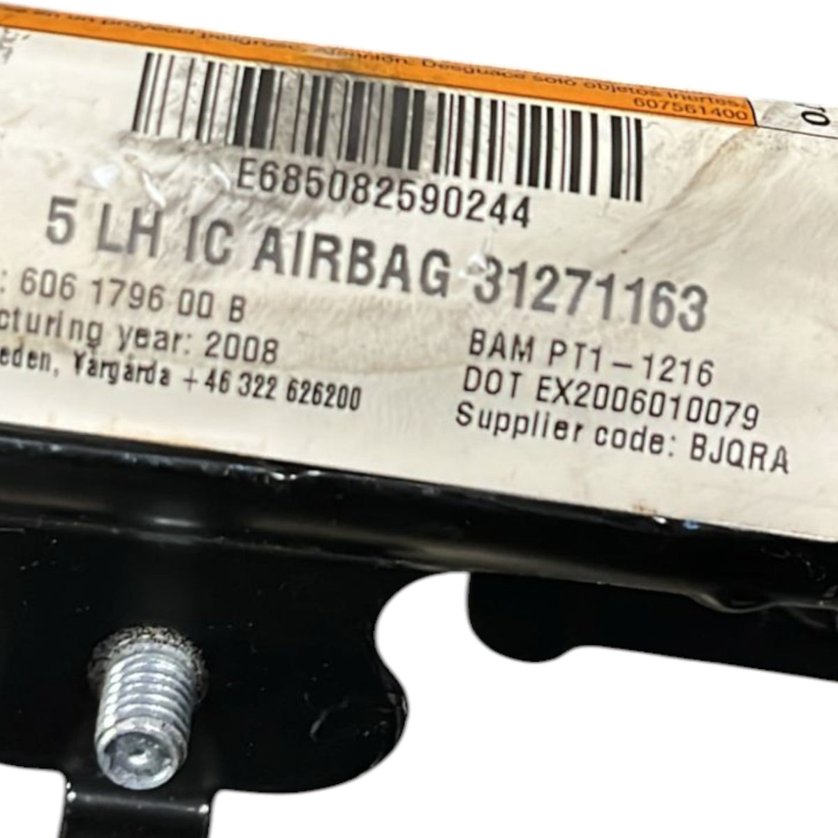 AirBag Laterale Sinistro A Tendina Volvo XC I (90) cod:31271163 (2002 >2014) - F&P CRASH SRLS - Ricambi Usati