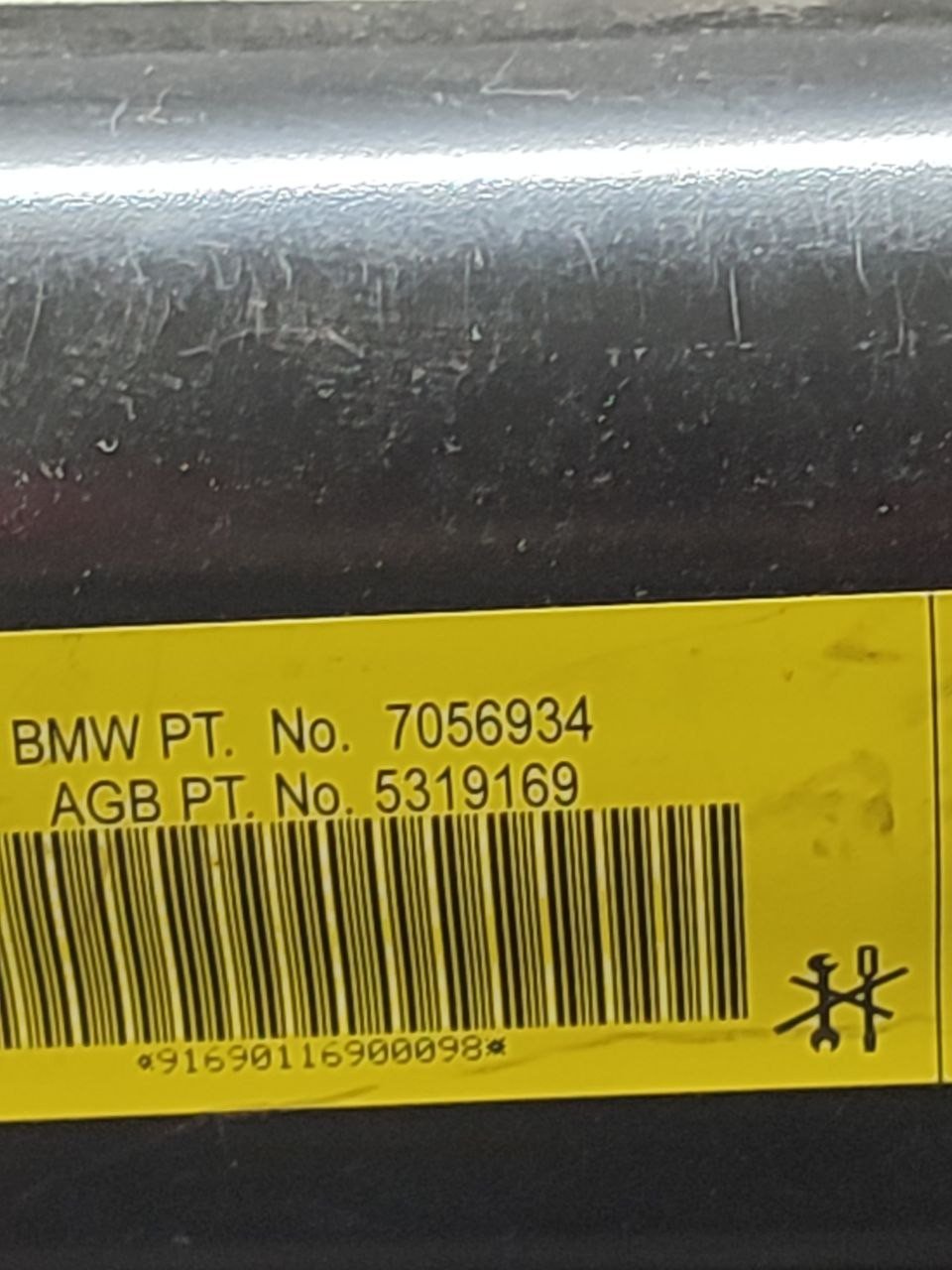 Airbag Lato Passeggero Mini Cooper Mk1 r50 (2001) Cod:7056934 - F&P CRASH SRLS - Ricambi Usati