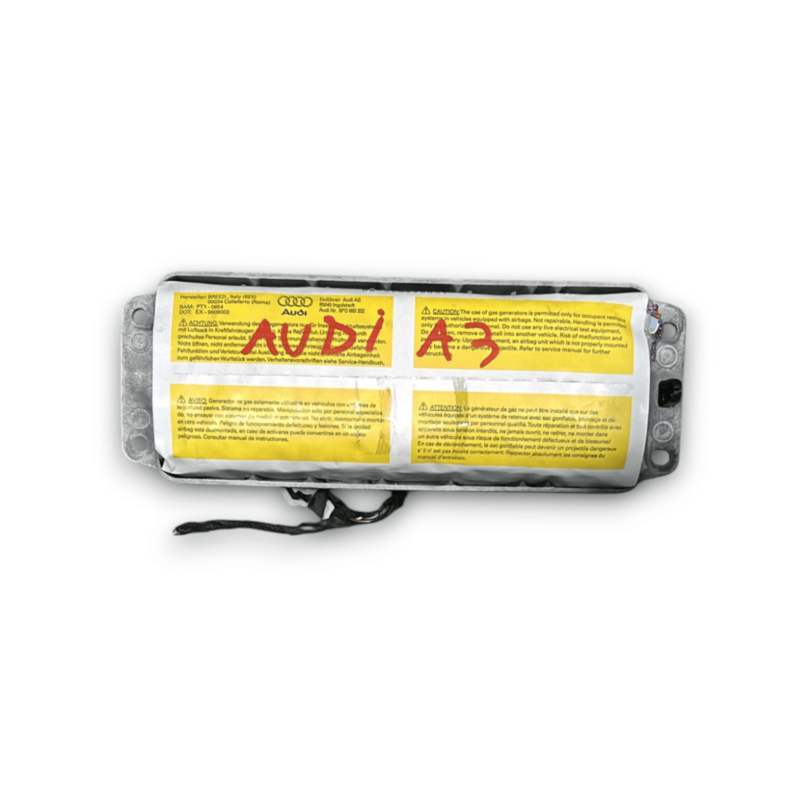 Airbag Passeggero Audi A3 8P cod:8P880202 (2003 > 2012) - F&P CRASH SRLS - Ricambi Usati