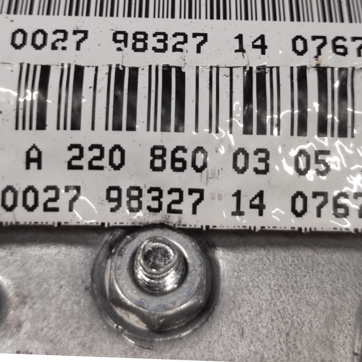 Airbag porta anteriore sinistra mercedes ml w164 cod: a2208600305 (2005 - 2011) - F&P CRASH SRLS - Ricambi Usati
