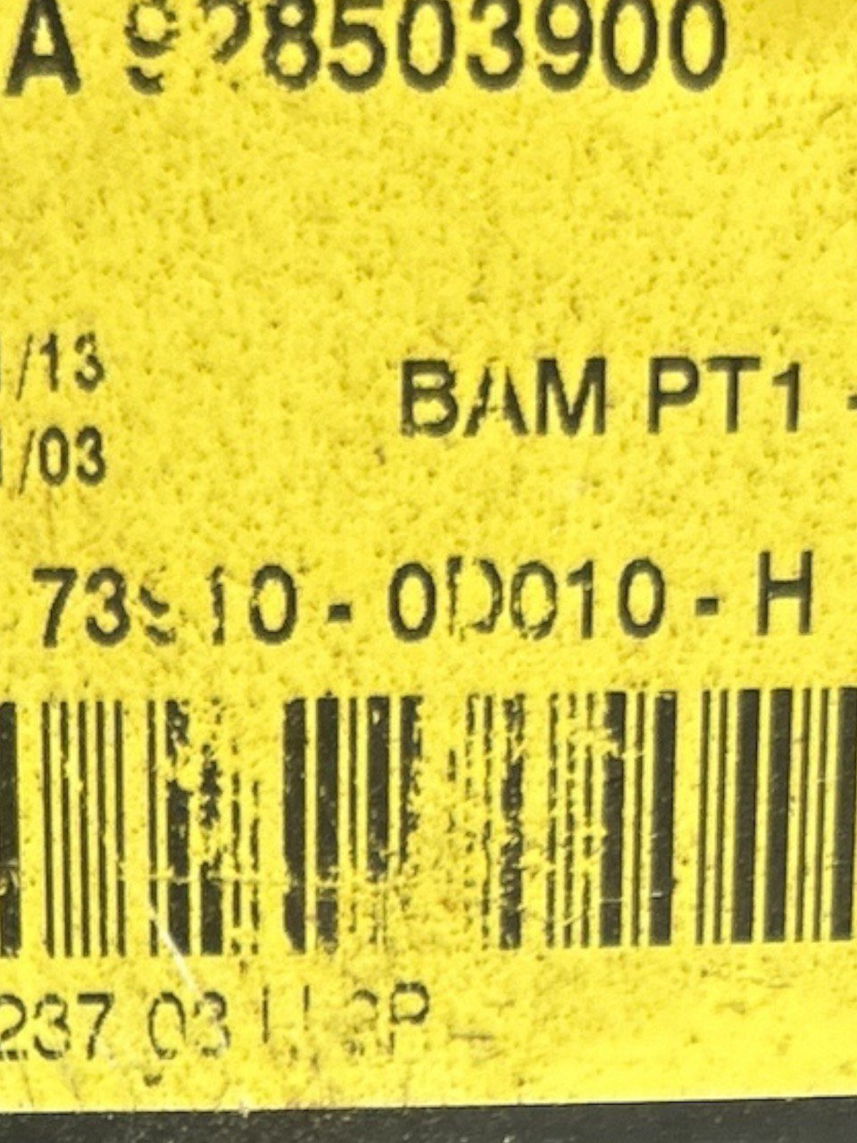 Airbag Sedile Destro Toyota Yaris I (P1) (2001 > ) cod . 73910 - 0D010 - H - F&P CRASH SRLS - Ricambi Usati