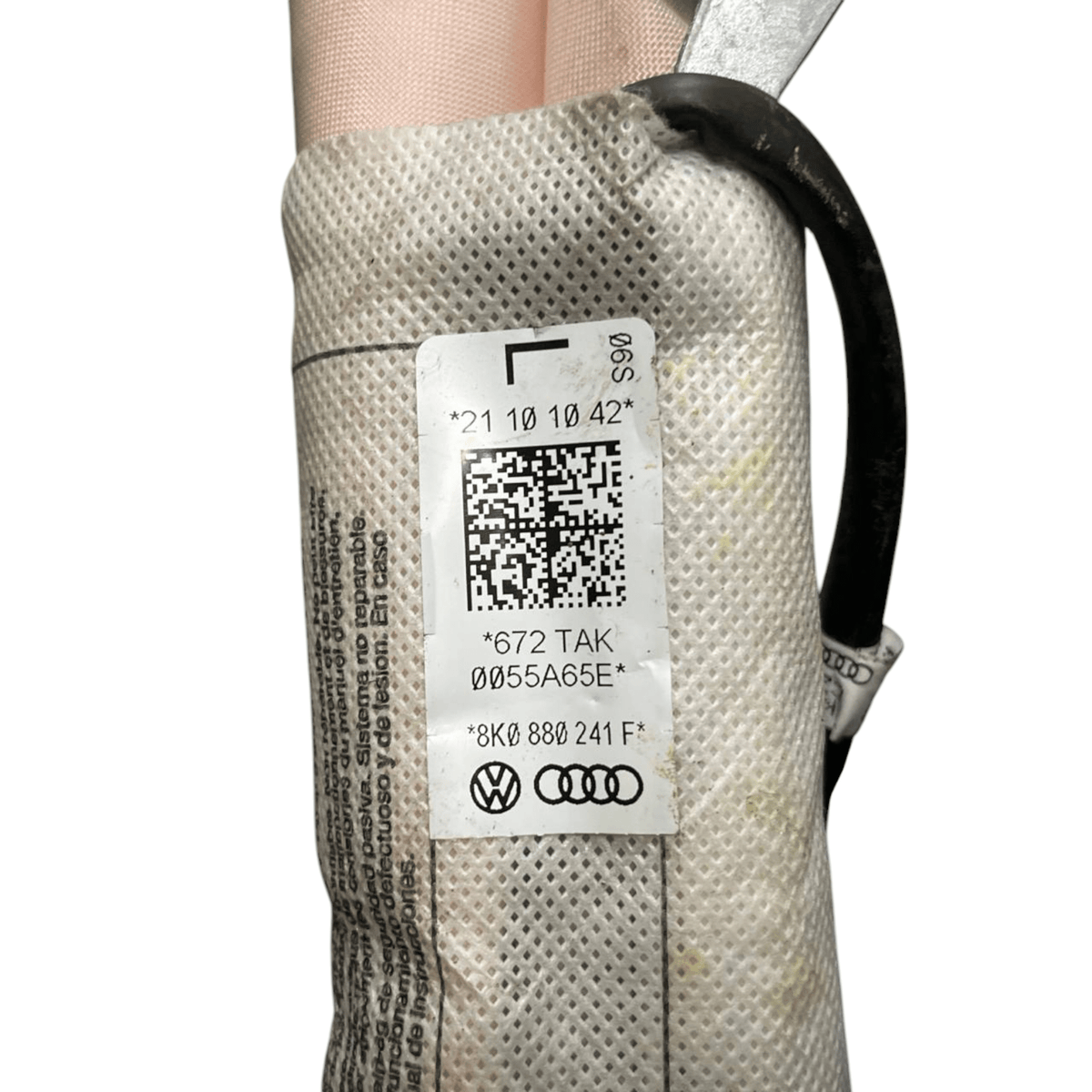 Airbag sedile laterale sinistro Audi A4 8k / B8 (2007 - 2016) cod.8K0880241F - F&P CRASH SRLS - Ricambi Usati