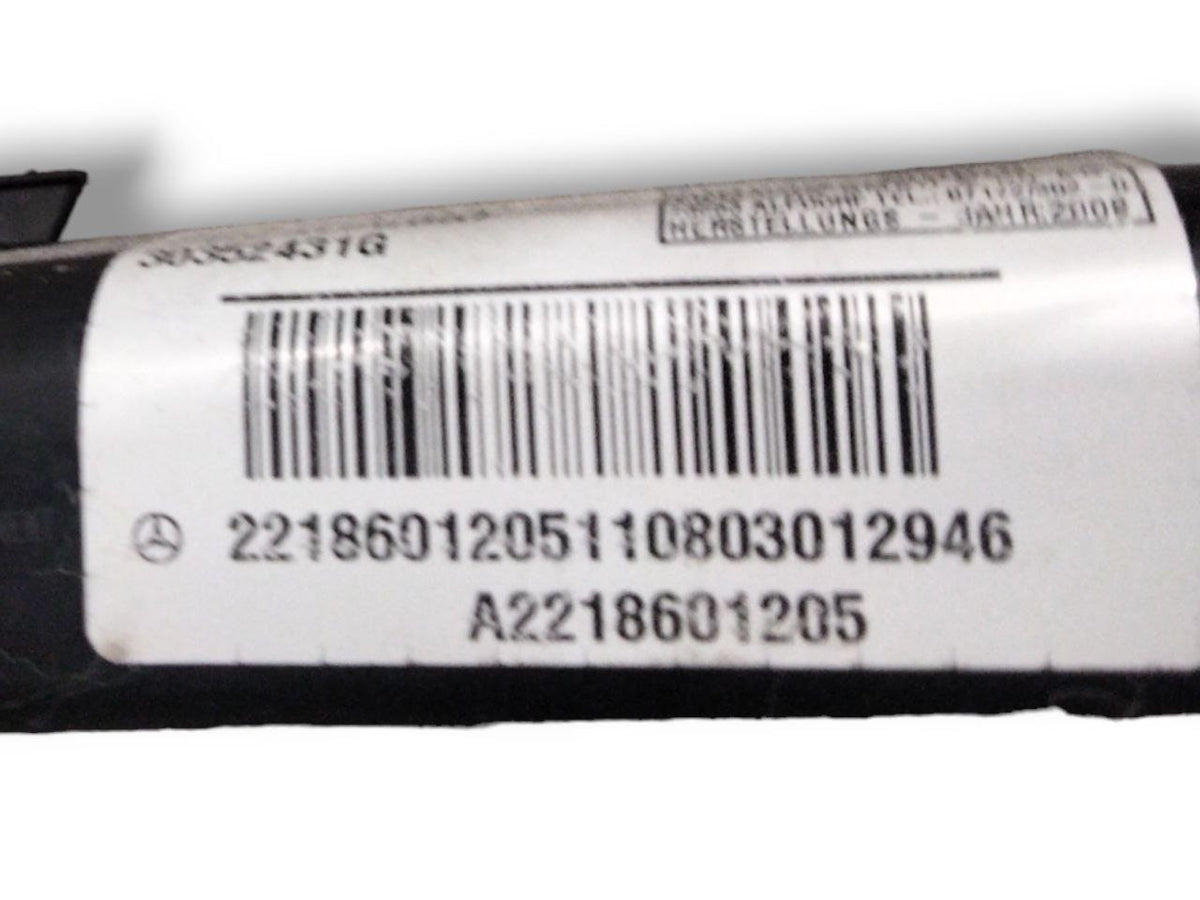 Airbag Tendina tetto laterale destro dx Mercedes Benz Classe S W221 (2005-2013) cod.A2218601205 - F&P CRASH SRLS - Ricambi Usati