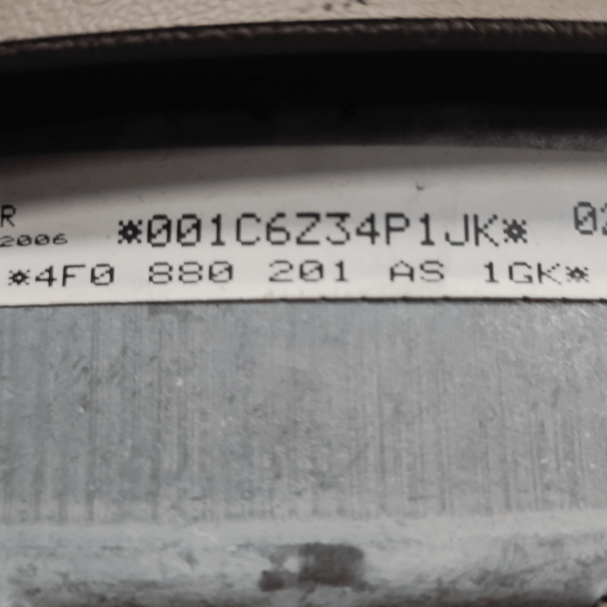 Airbag Volante Audi A6 C6 COD: 4F0880201AS1GK (2004 - 2011) - F&P CRASH SRLS - Ricambi Usati