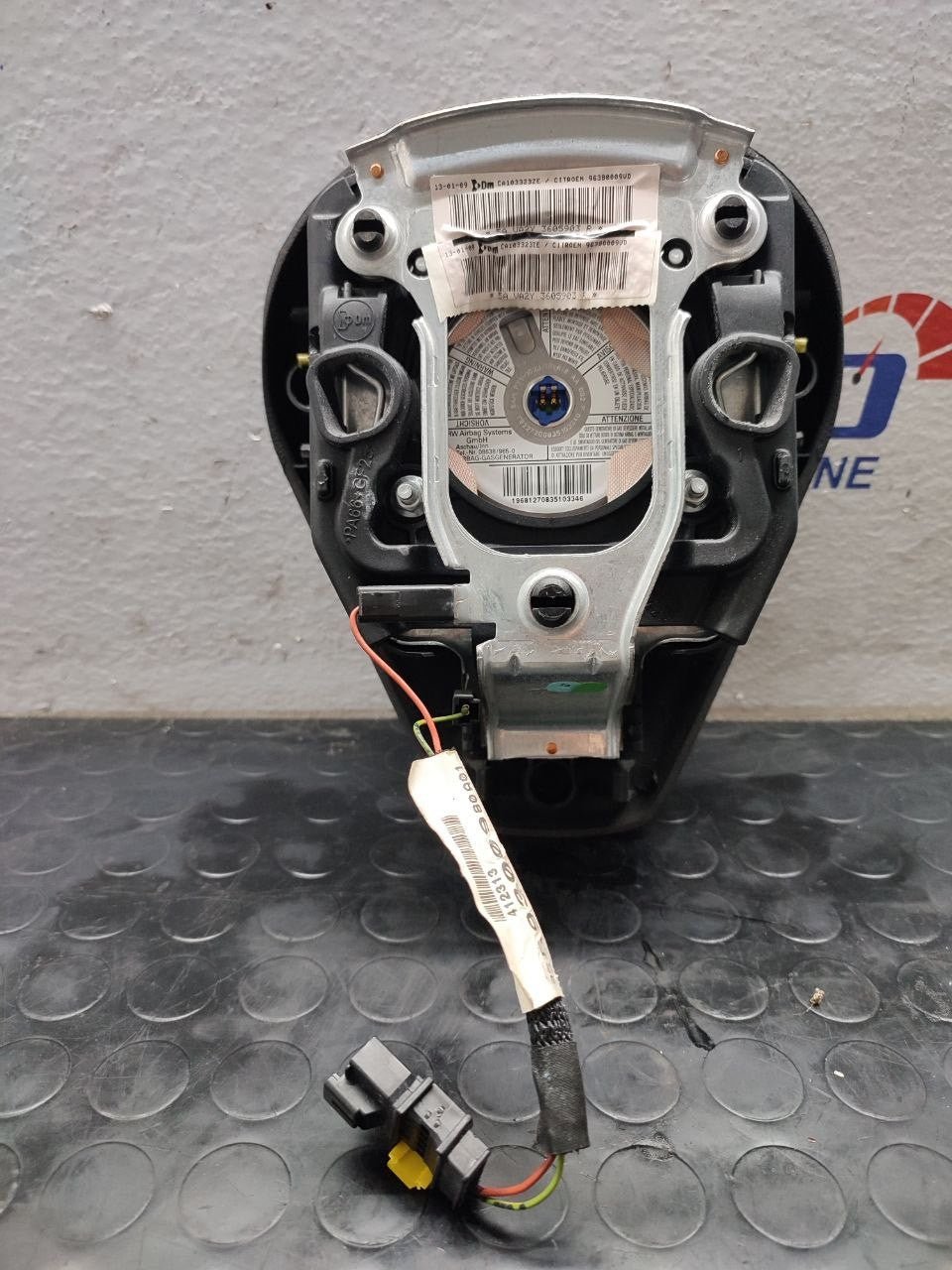Airbag Volante Citroen C3 I Serie ('02-'10) Cod:96380009VD - F&P CRASH SRLS - Ricambi Usati