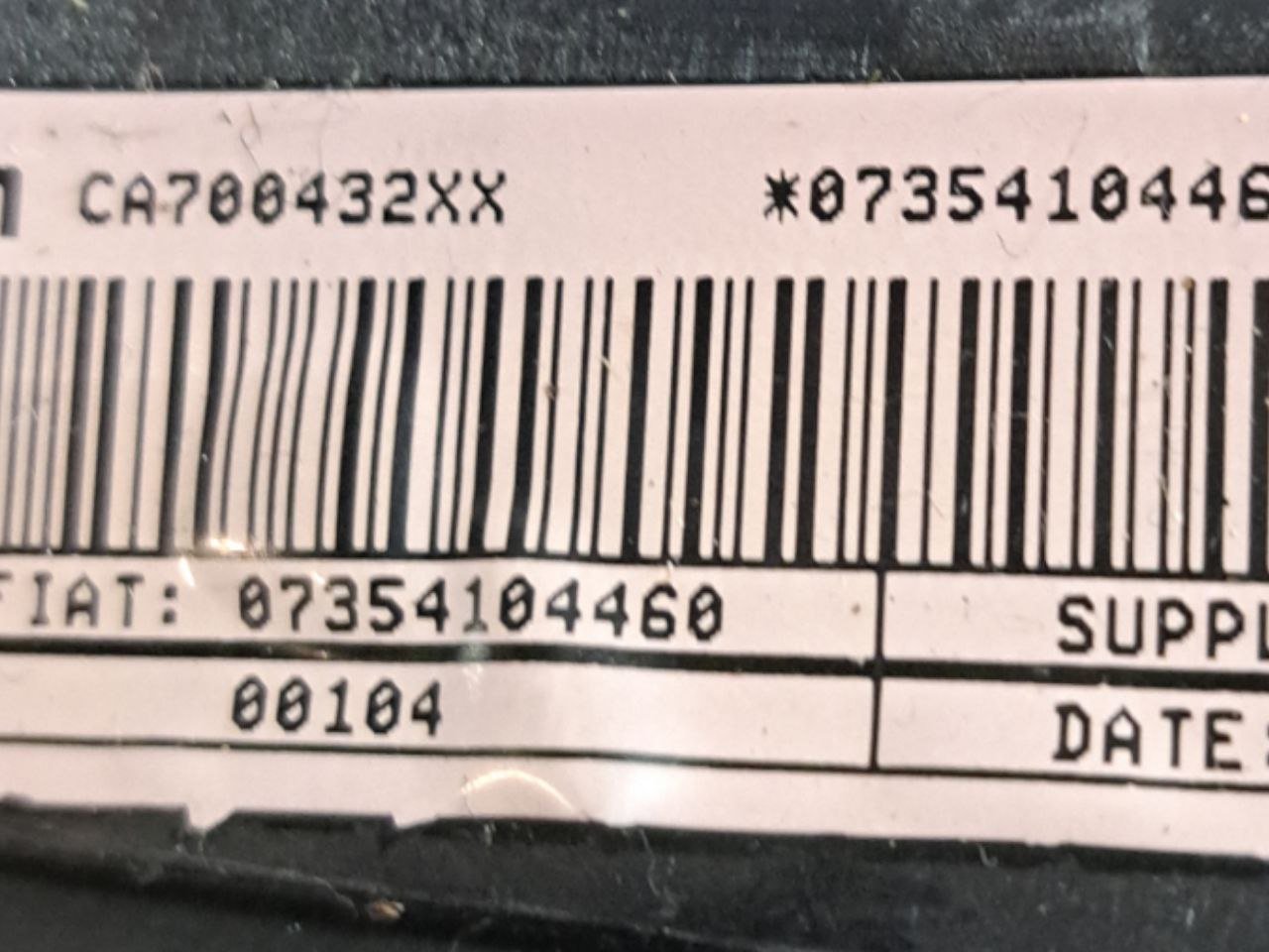 Airbag Volante Fiat Grande Punto (2005-2008) COD:7354104460 - F&P CRASH SRLS - Ricambi Usati