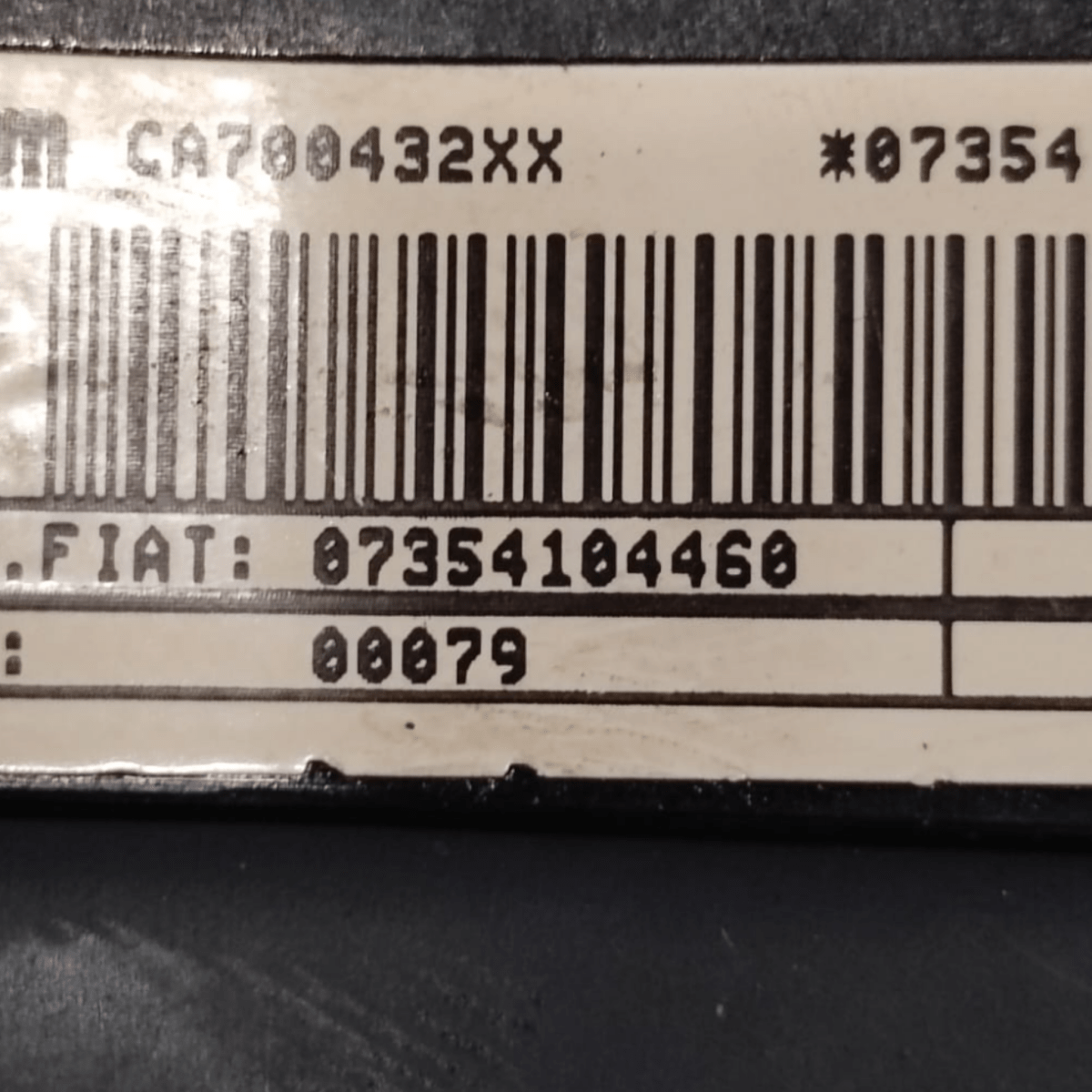 Airbag Volante Fiat Grande Punto COD: 07354104460 (2005 > 2012) - F&P CRASH SRLS - Ricambi Usati