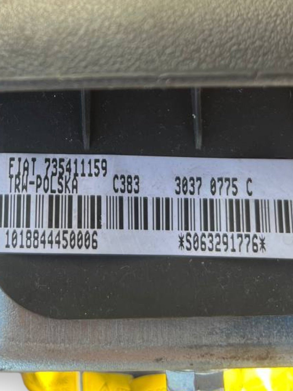 Airbag Volante Fiat Panda 169 Climbing (2003>) cod: 735411159 - F&P CRASH SRLS - Ricambi Usati