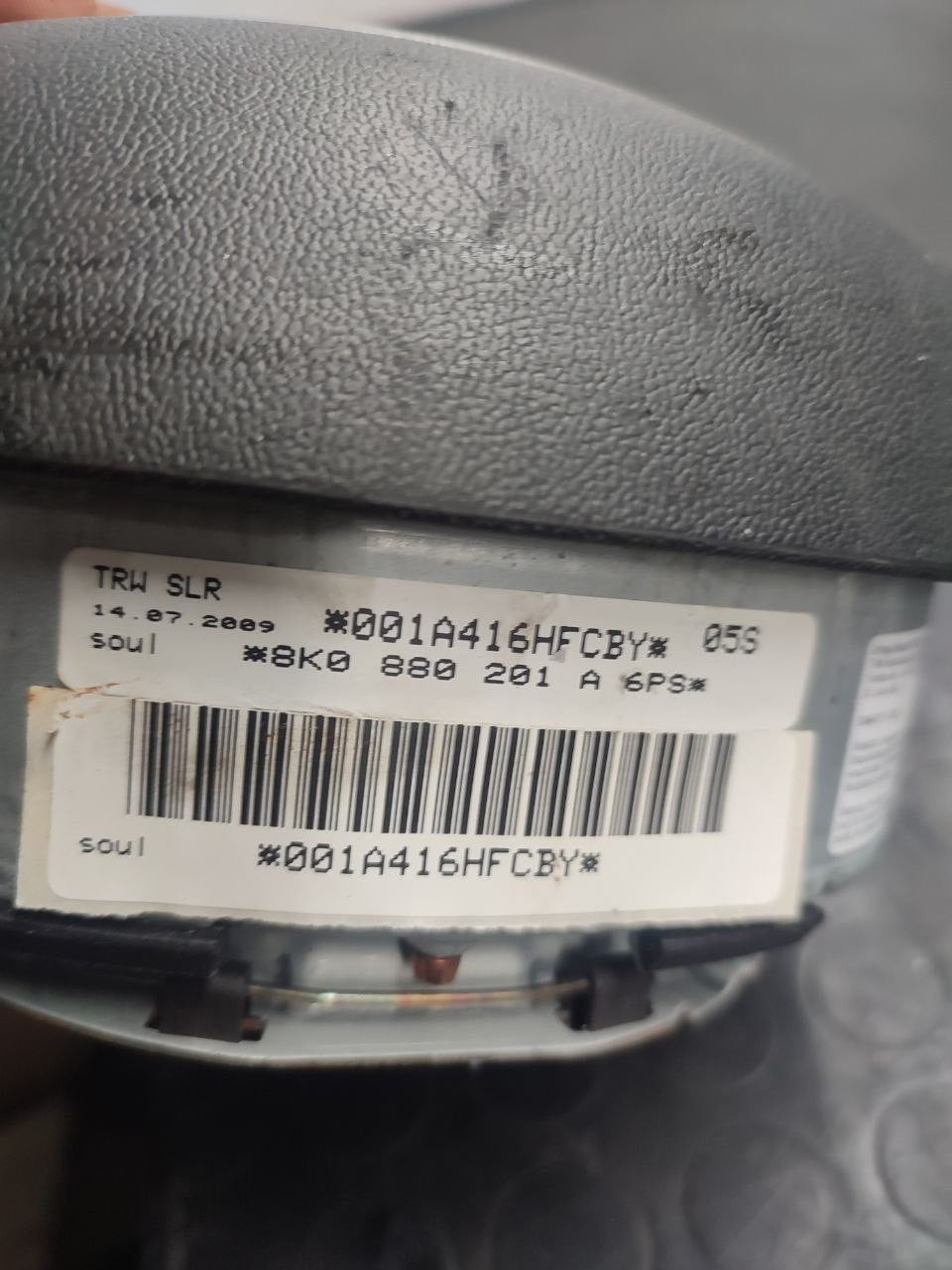 Airbag volante guidatore Audi A6 avant ( 4f - 2010 ) 3.0 tdi cod 8k0880201a - F&P CRASH SRLS - Ricambi Usati