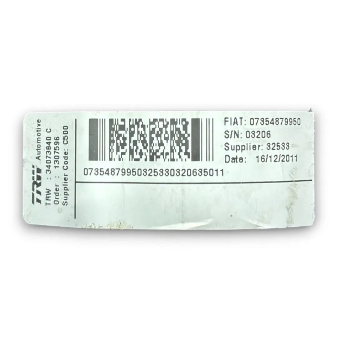 Airbag volante guidatore Fiat Ducato 2J cod. 07354879950 - F&P CRASH SRL - Ricambi Usati