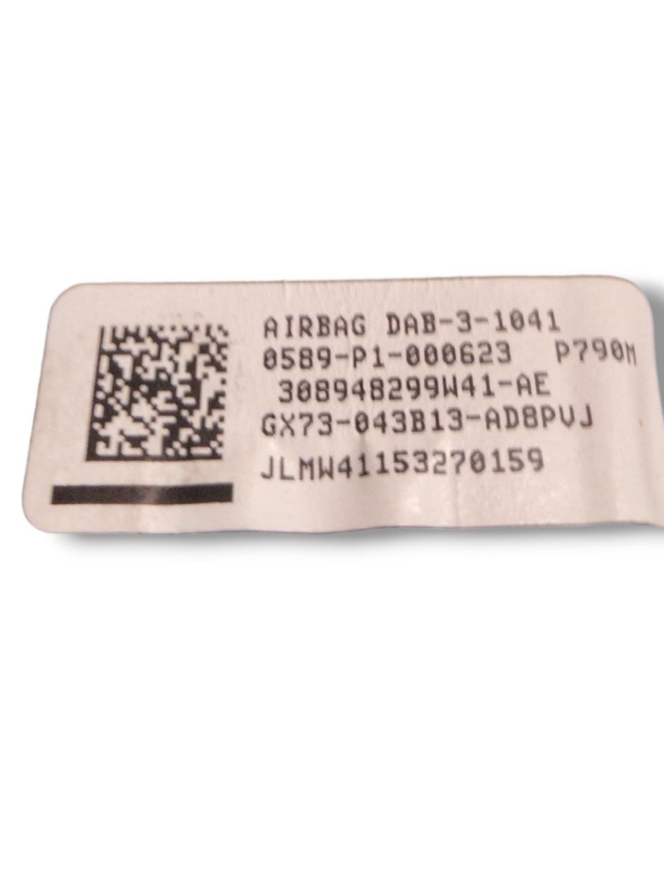 Airbag Volante Jaguar XF 260 ( 2015> ) cod.GX73043B13 - F&P CRASH SRLS - Ricambi Usati