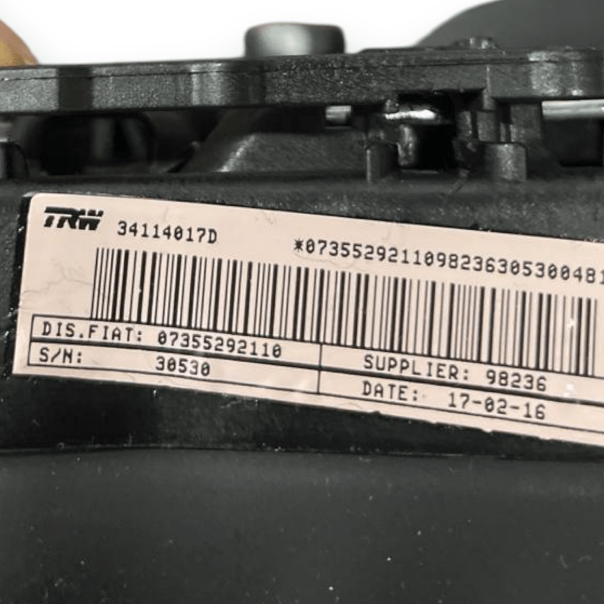 Airbag Volante Lancia Ypsilon II (2015 al 2023) cod: 07355292110 - F&P CRASH SRLS - Ricambi Usati