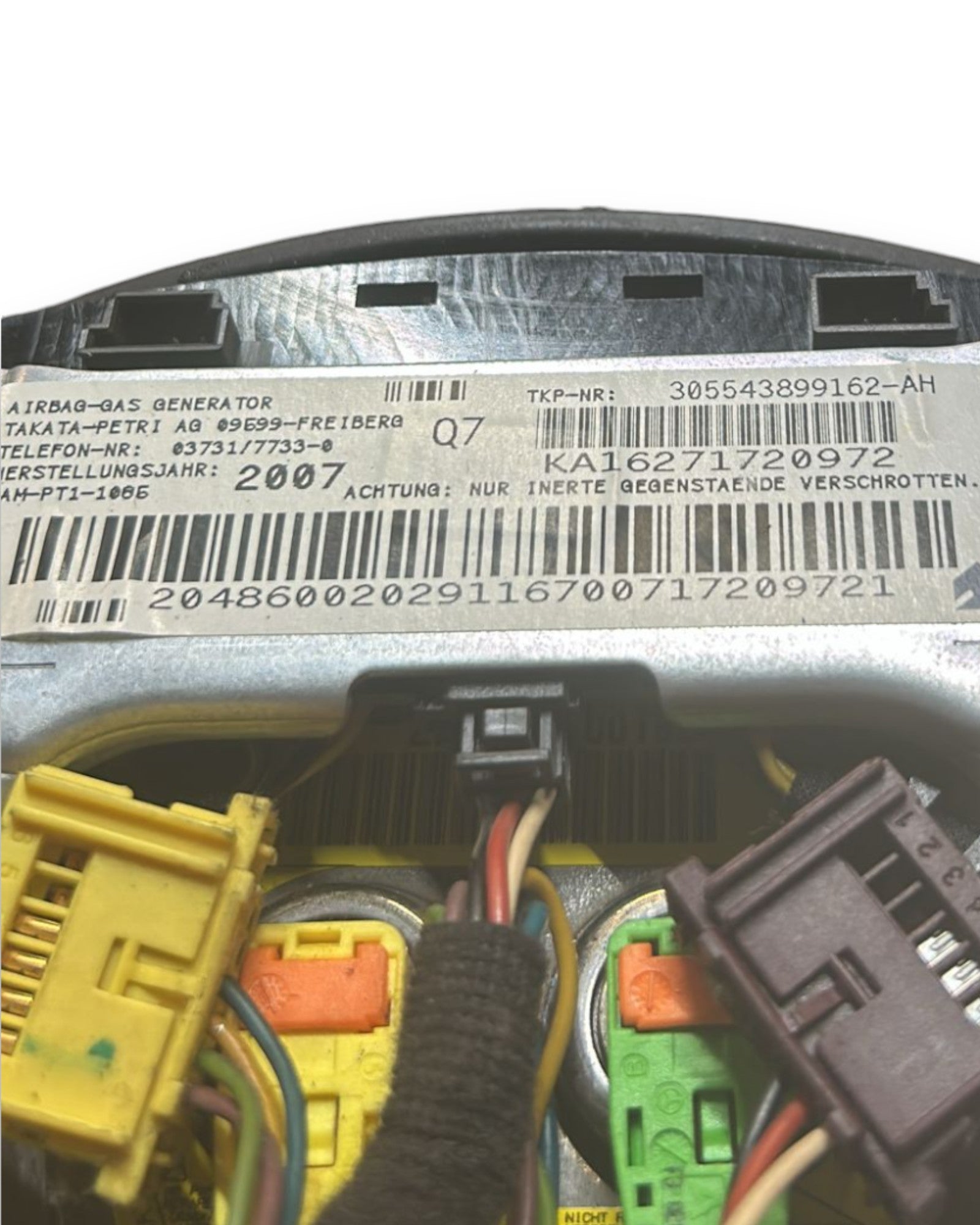 AirBag Volante Mercedes Benz Classe C (W204) cod.305543899162 (2007 > 2015) - F&P CRASH SRLS - Ricambi Usati