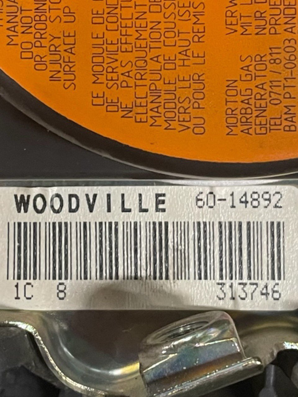 Airbag Volante Nissan Micra K14 ( 2017 - 2022 ) cod:6014892 - F&P CRASH SRLS - Ricambi Usati