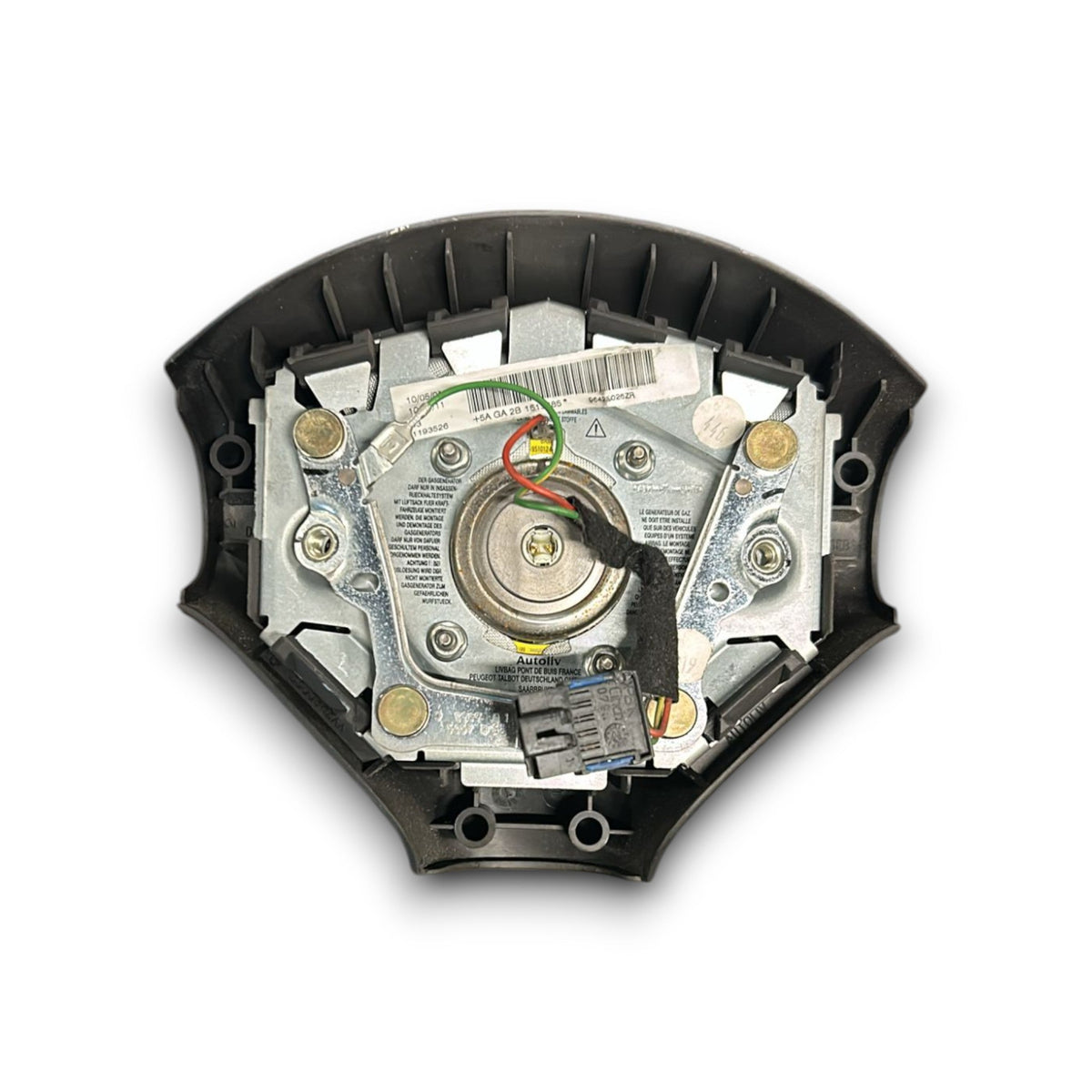 AirBag Volante Peugeot 206 (1998 > 2012) cod:5505962XX - F&P CRASH SRLS - Ricambi Usati