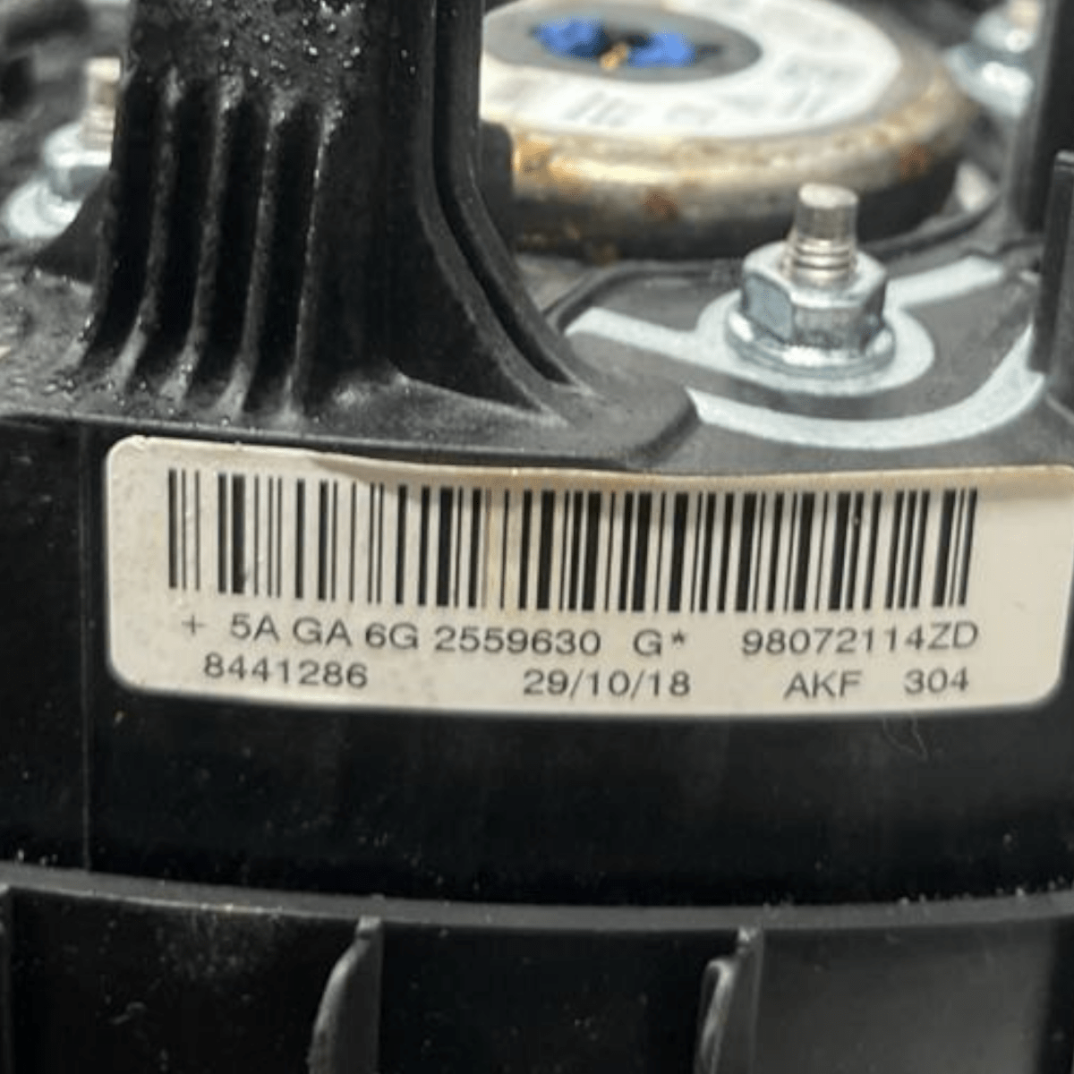 Airbag Volante Peugeot 208 I (2012 al 2015) cod: 98072114ZD - F&P CRASH SRLS - Ricambi Usati