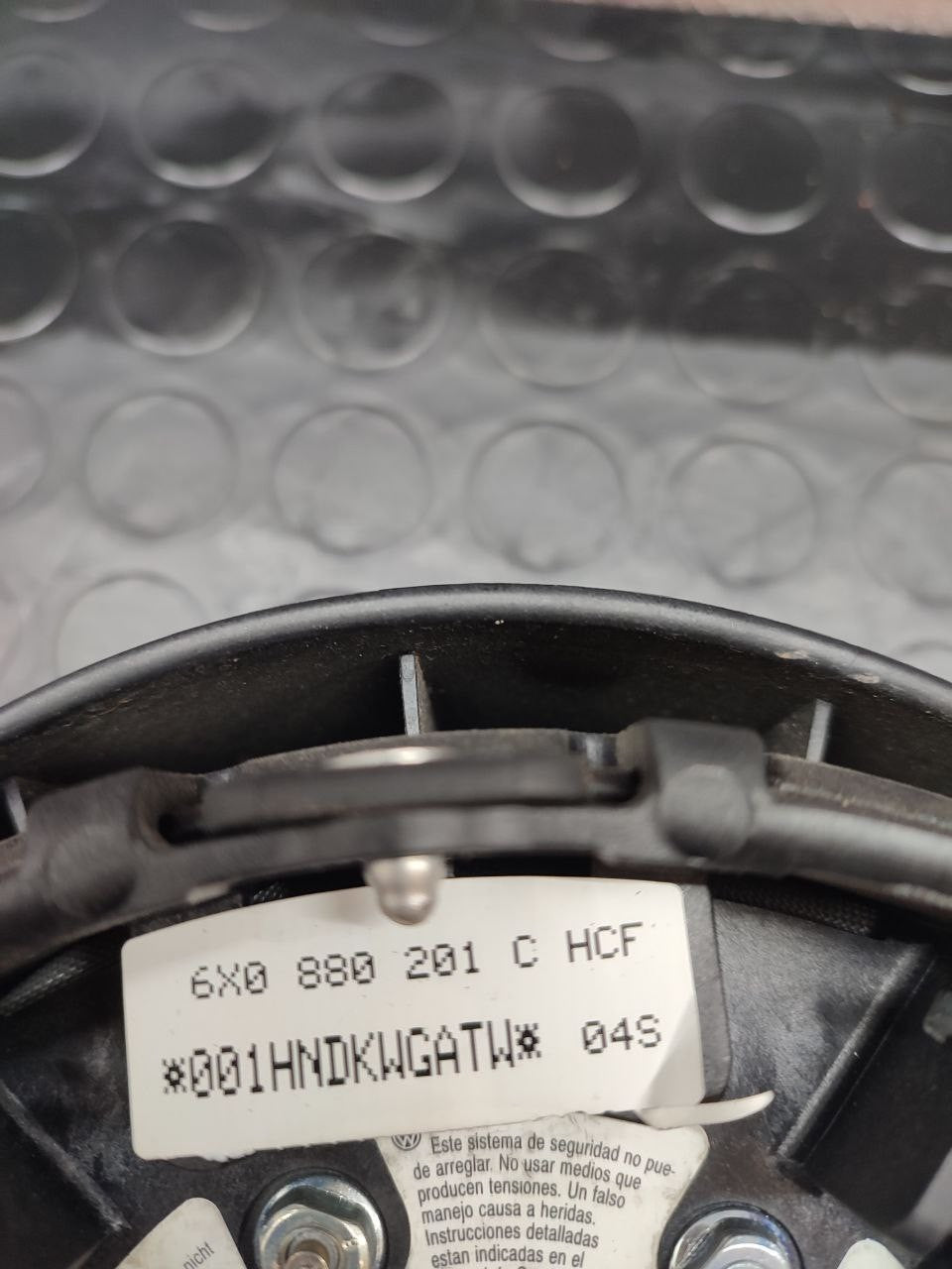 Airbag volante Volkswagen Lupo 2000 cod 6x0880201c - F&P CRASH SRLS - Ricambi Usati