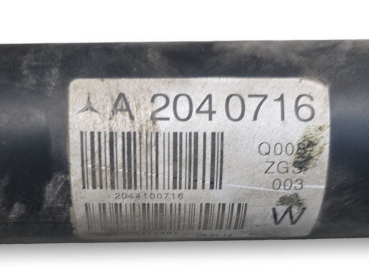 Albero Di Trasmissione Mercedes-Benz Classe C W205 4WD 2.2 Diesel( 2013 - 2021 ) Cod : A2040716 - F&P CRASH SRLS - Ricambi Usati