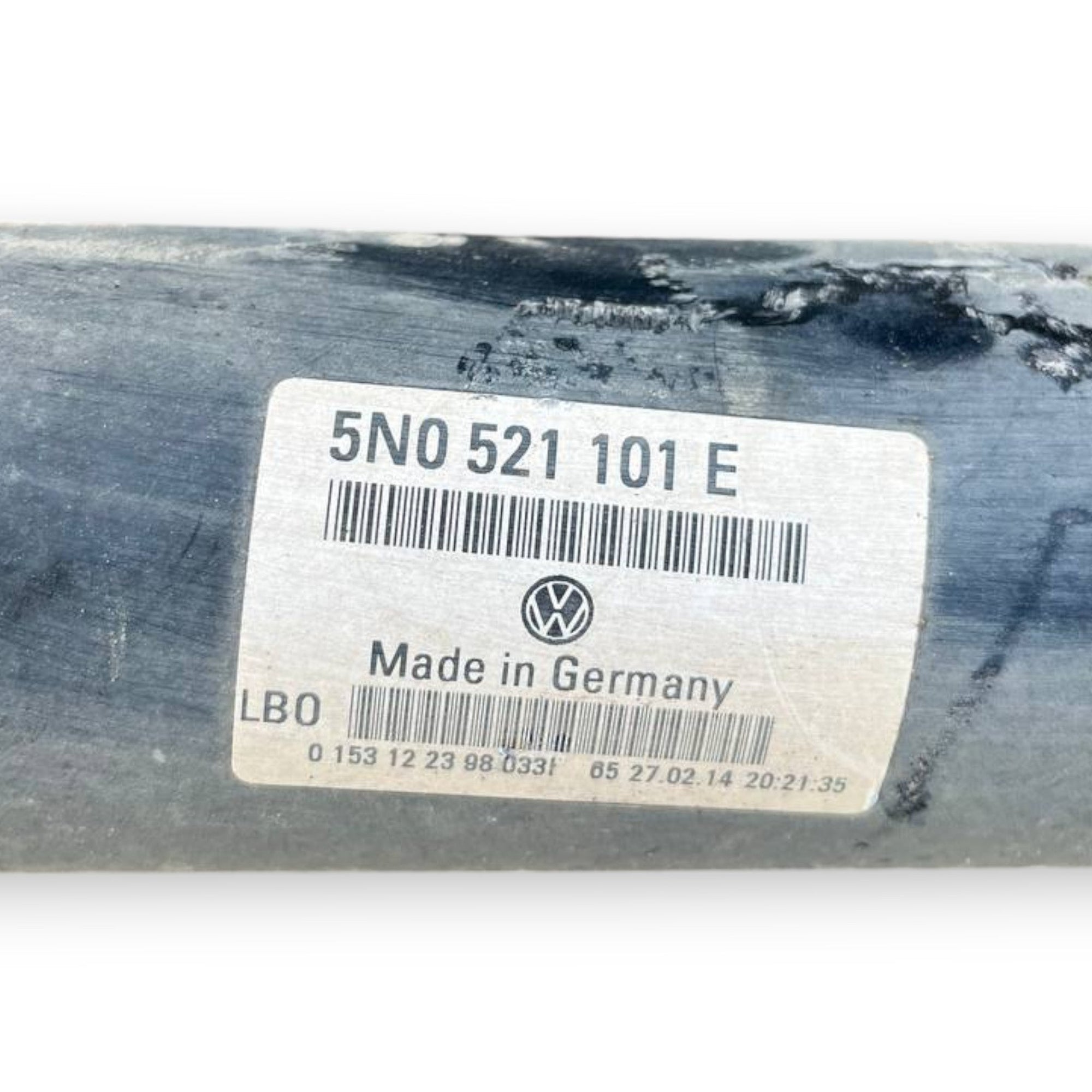 Albero di Trasmissione Volkswagen Tiguan 5N 2.0 Diesel (2007 al 2016) cod.5N0521101E - F&P CRASH SRLS - Ricambi Usati