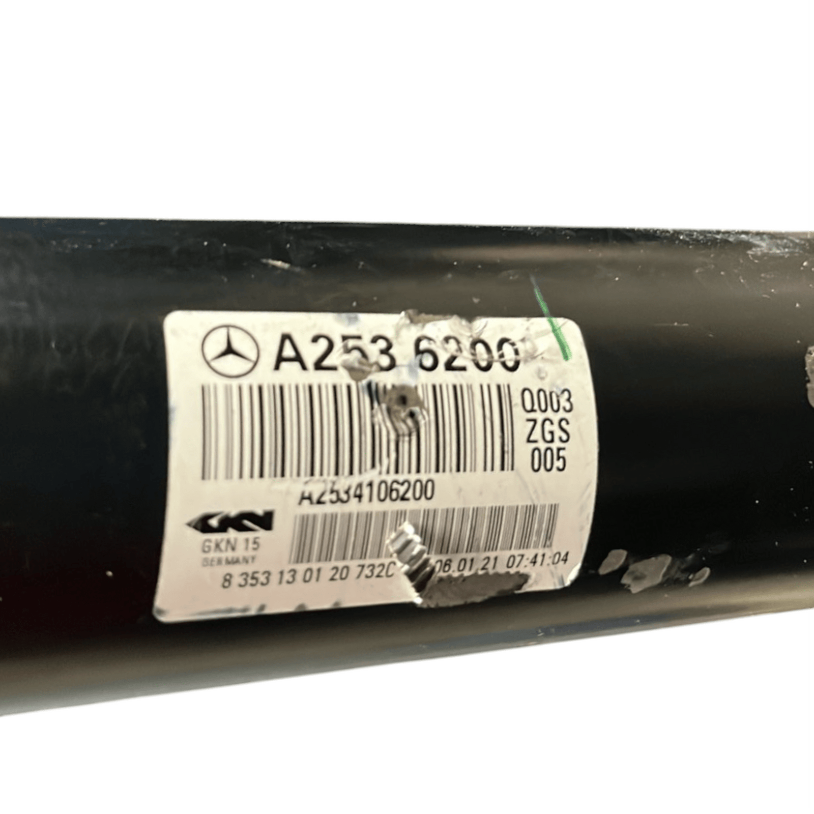 Albero Trasmissione Mercedes - Benz GLC C253 cod.A2536200 - A2534106200 (2015 - 2022) 2.0 Diesel - Hybrid - F&P CRASH SRLS - Ricambi Usati