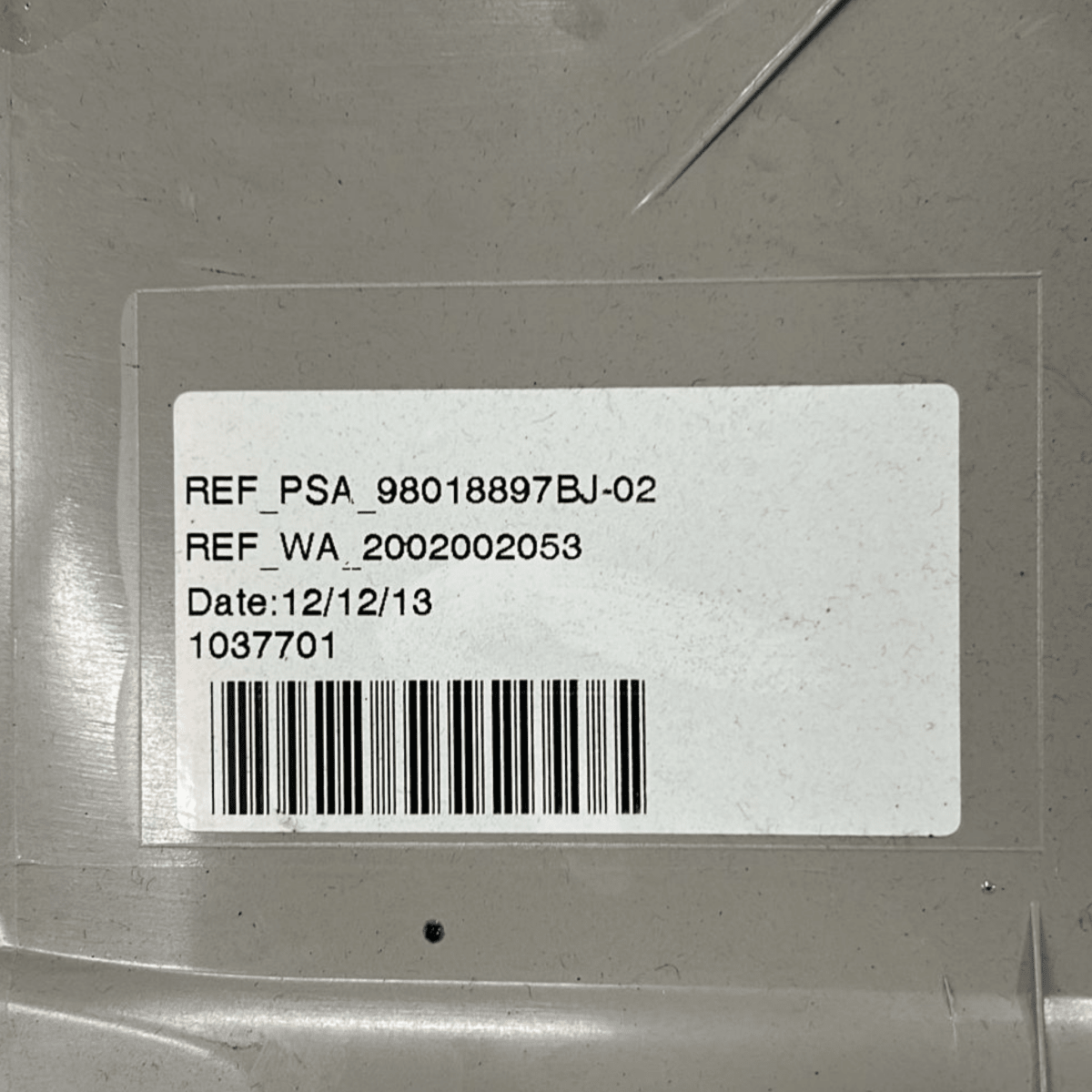 Alette parasole citroen c4 picasso cod:98018897 (2013 > 2022) - F&P CRASH SRL - Ricambi Usati
