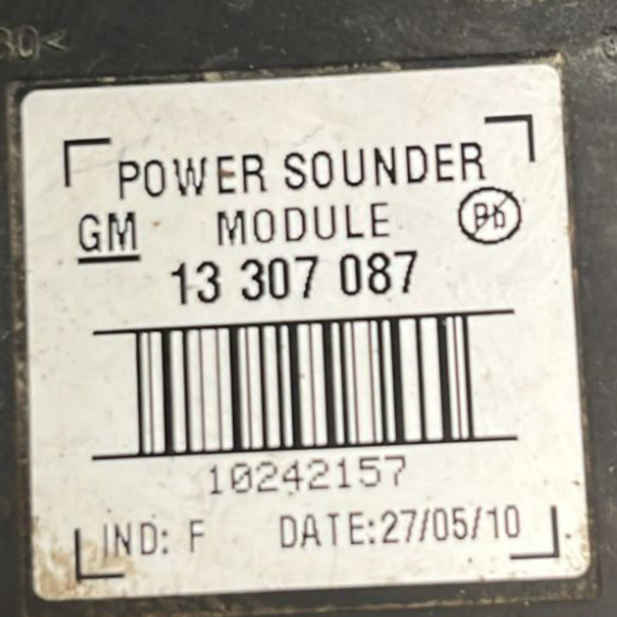 Allarme / Antifurto Chevrolet Cruze cod:13307087 (2009 >2015) - F&P CRASH SRLS - Ricambi Usati