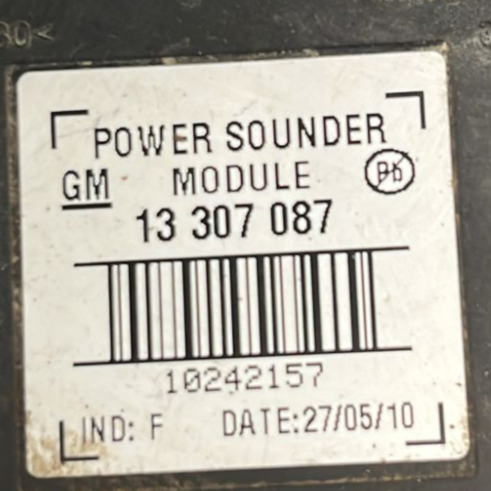 Allarme / Antifurto Chevrolet Cruze cod:13307087 (2009 >2015) - F&P CRASH SRLS - Ricambi Usati