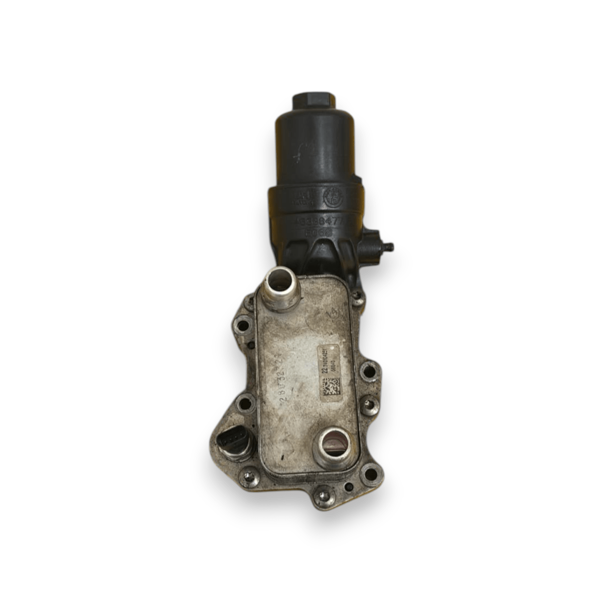 Alloggiamento filtro olio alfa romeo stelvio 2.2 diesel cod:46338477 (2016 - ) + scambiatore di calore - F&P CRASH SRL - Ricambi Usati